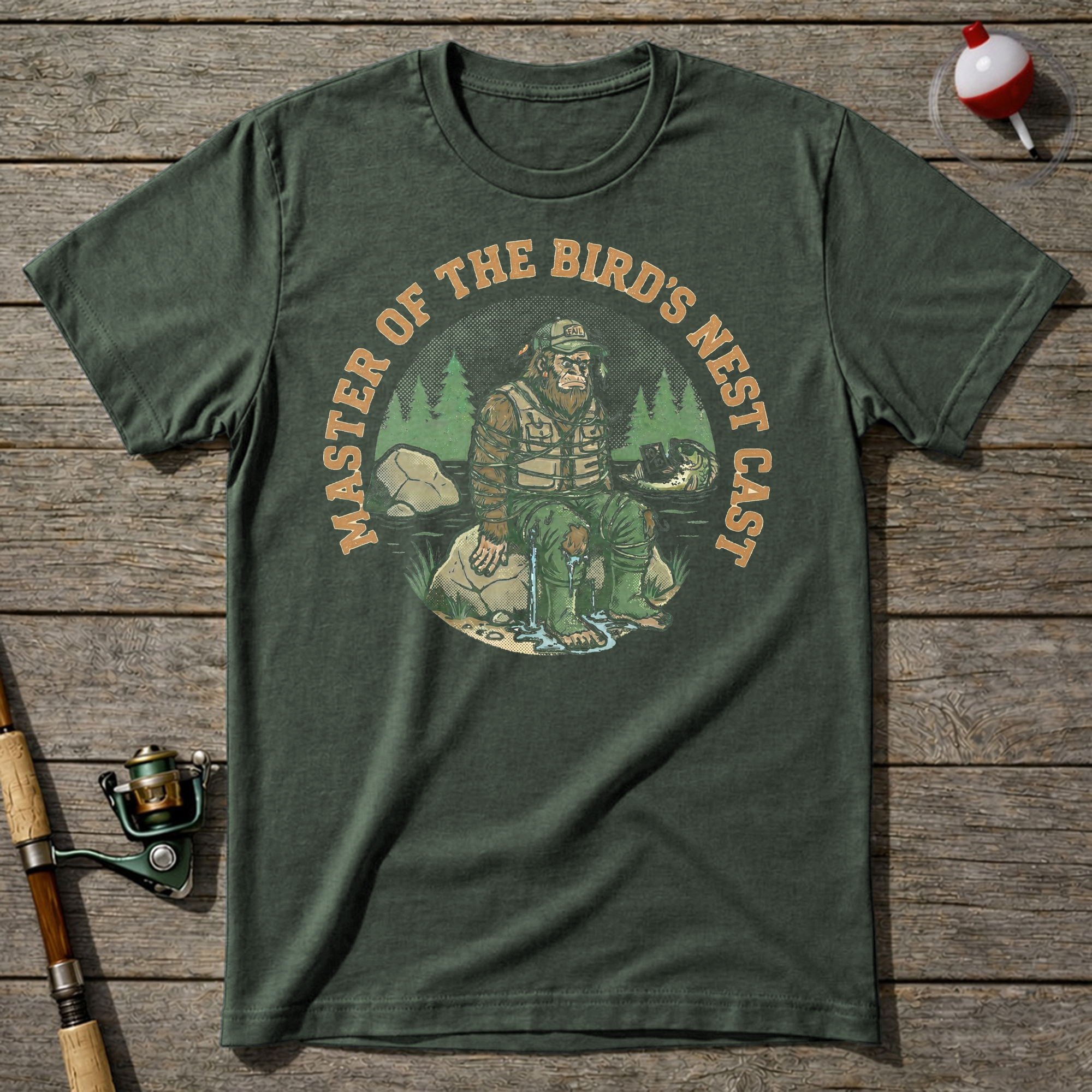 Master Of The Birds Nest Cast T-Shirt