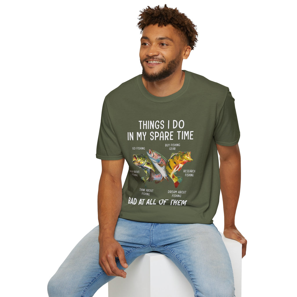 Bad At All Of Them Fishing T-Shirt