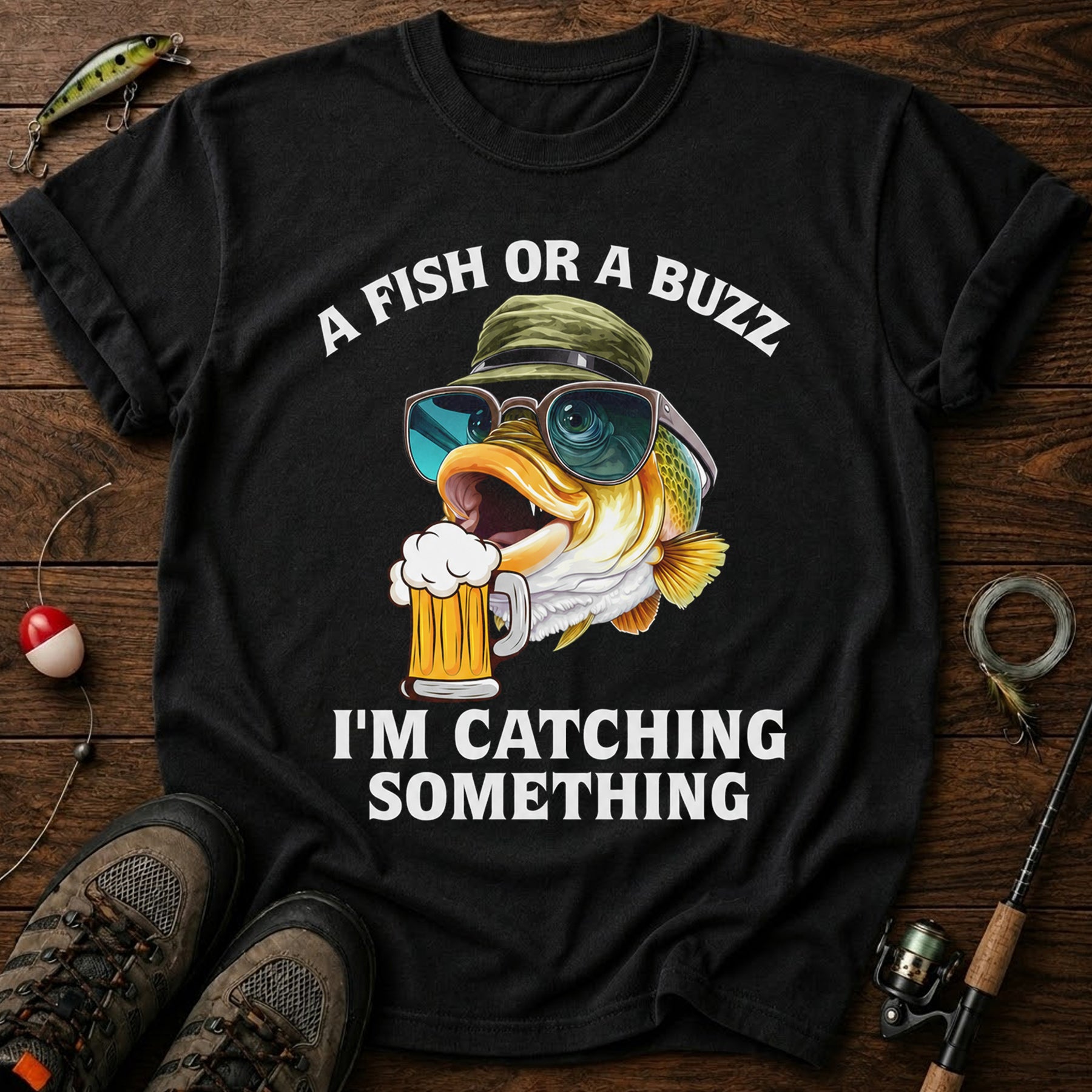 Drunk Fish Club T-shirt