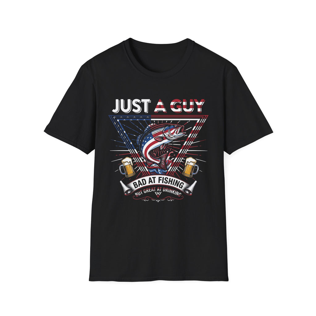 Bad At Fishing Great At Drinking T-Shirt