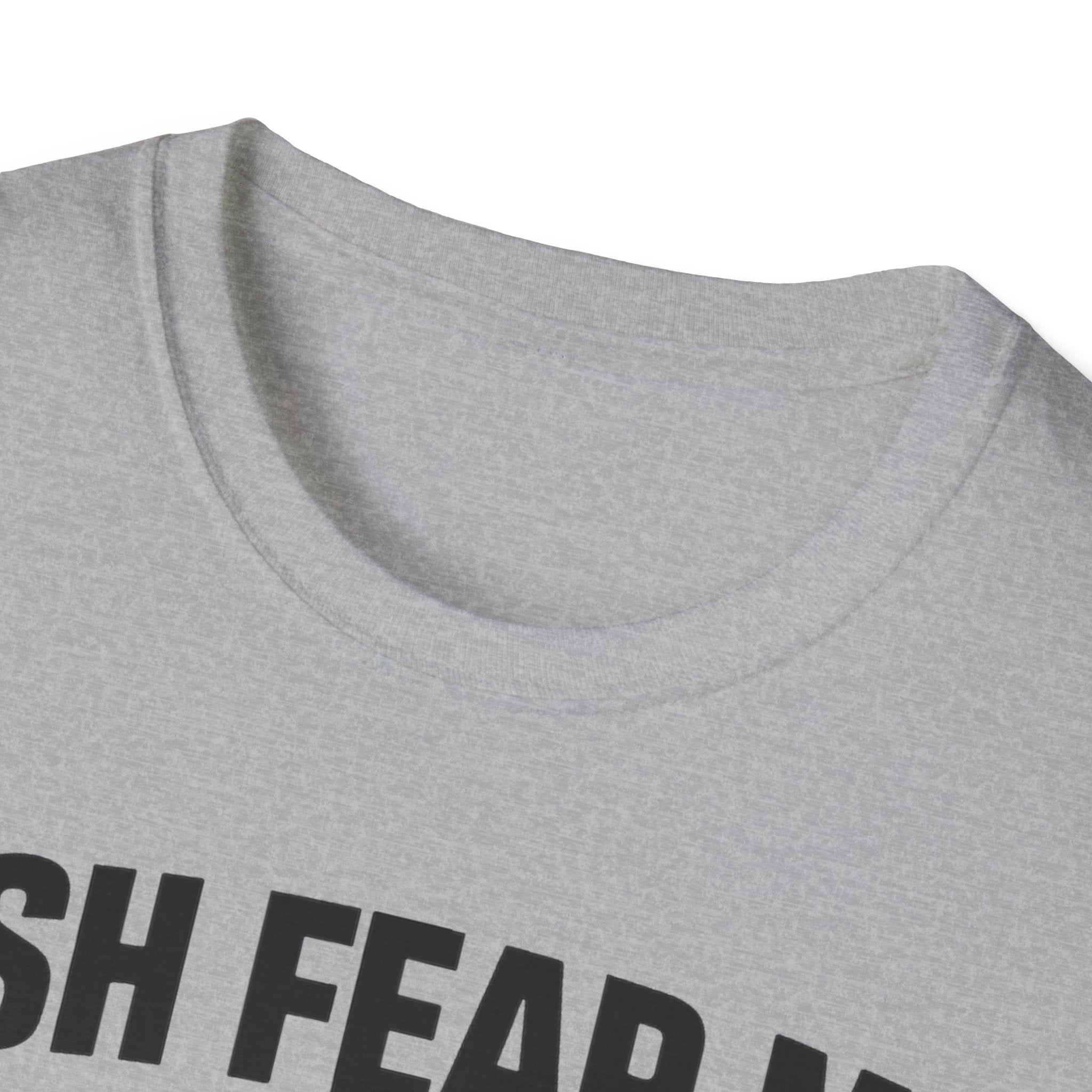 Fish Fear Me They’re Safe Funny Fishing T-Shirt
