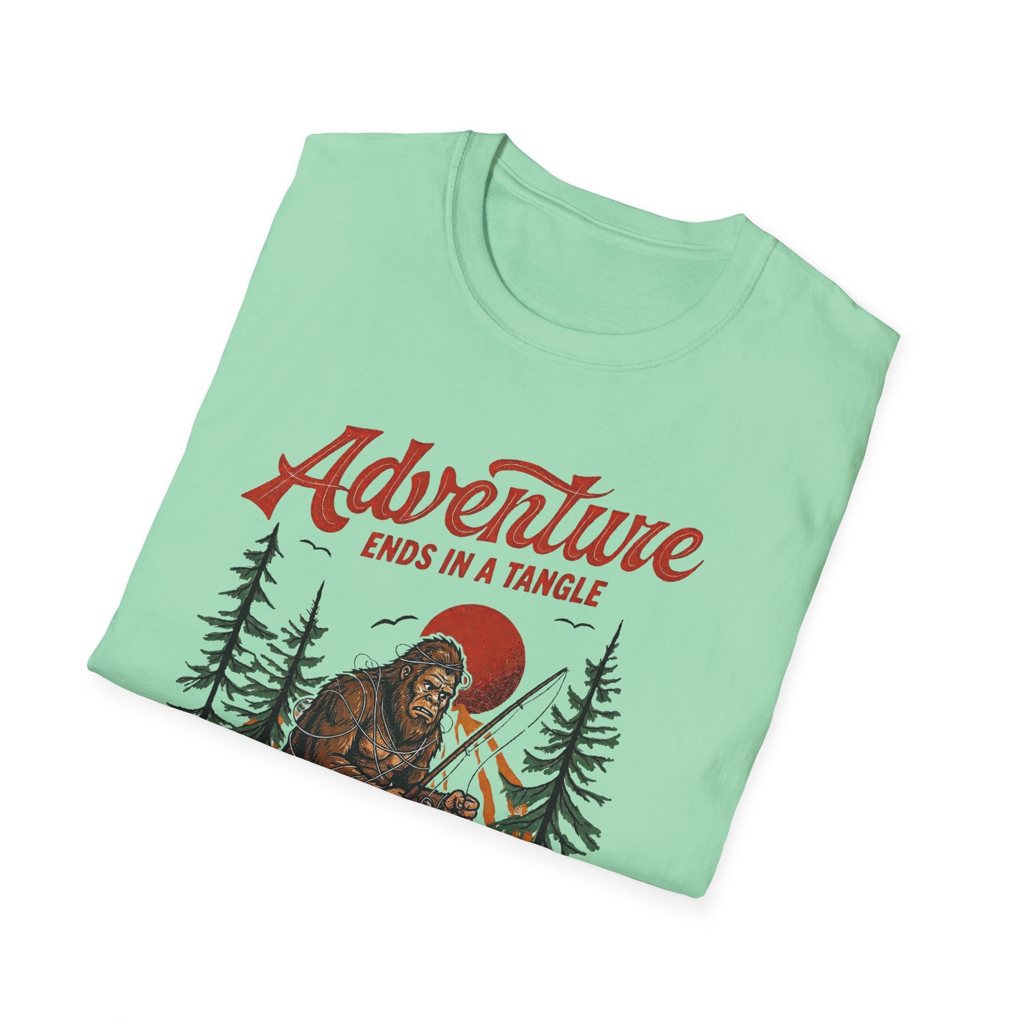 Bigfoot Fisherman T-shirt