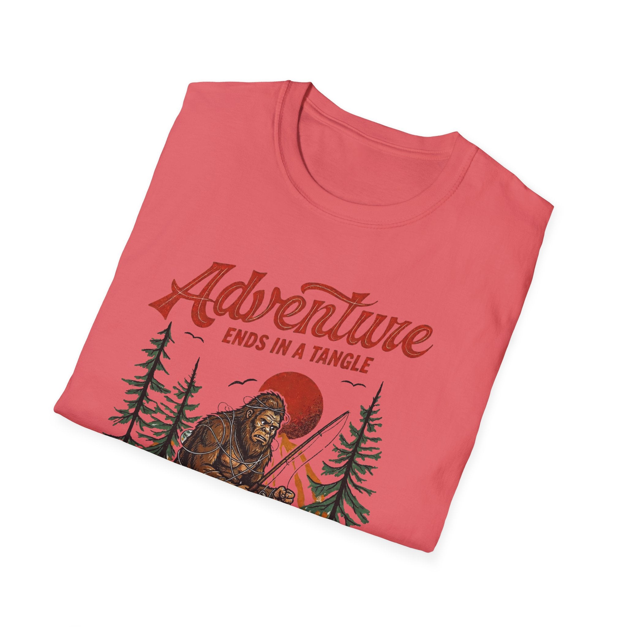 Bigfoot Fisherman T-shirt