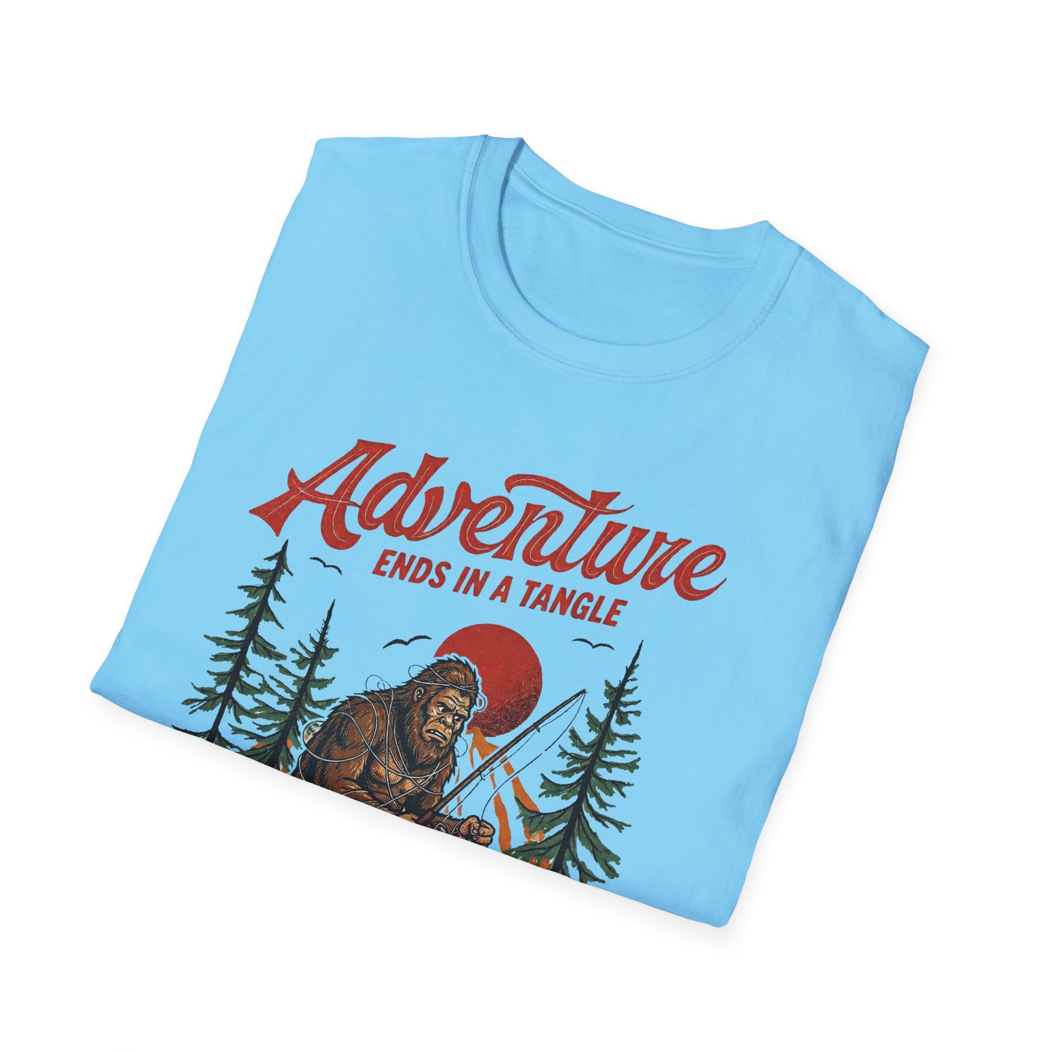 Bigfoot Fisherman T-shirt