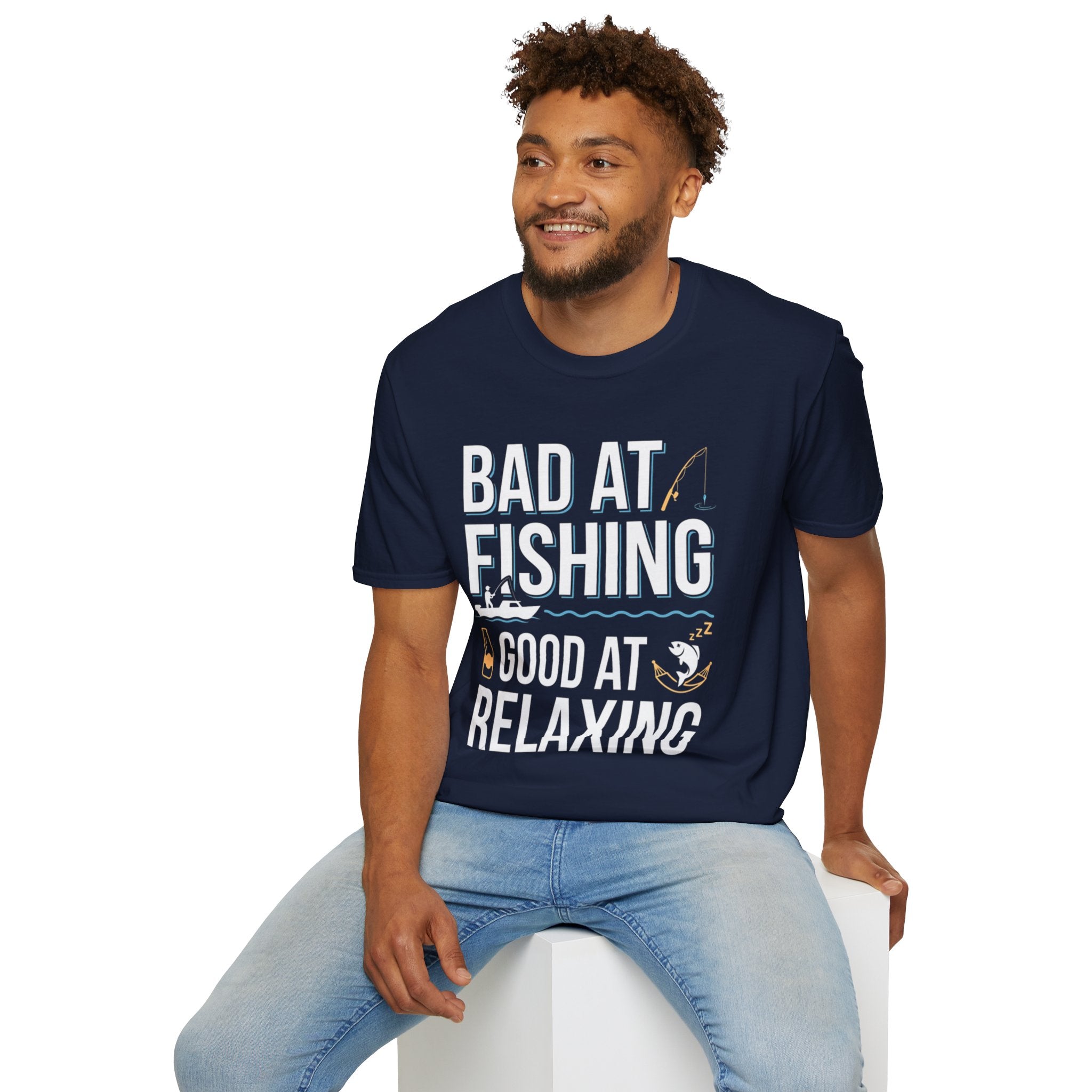 Bad At Fishing Good At Relaxing T-Shirt