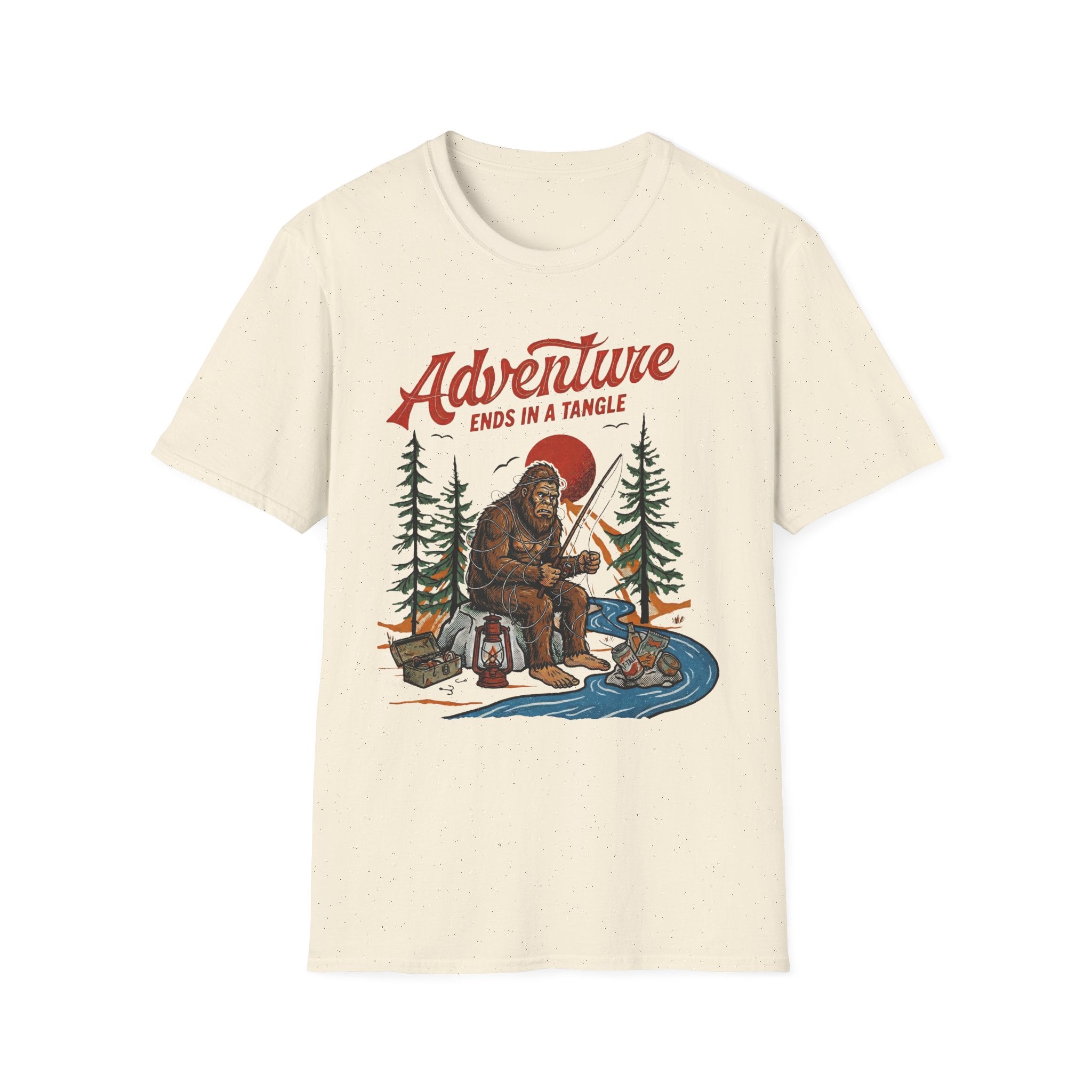 Bigfoot Fisherman T-shirt
