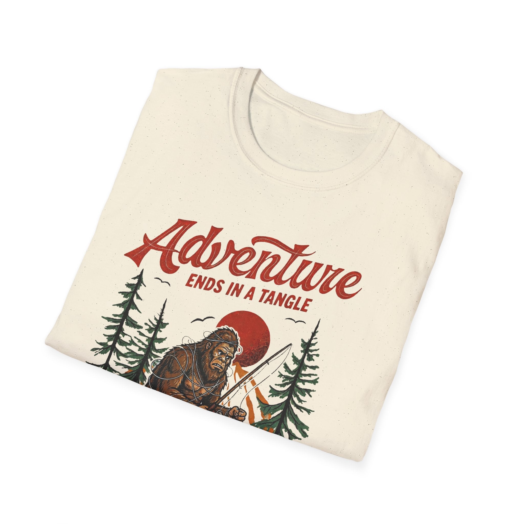 Bigfoot Fisherman T-shirt