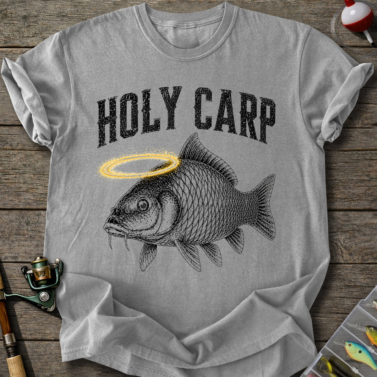 Holy Carp Fishing T-Shirt
