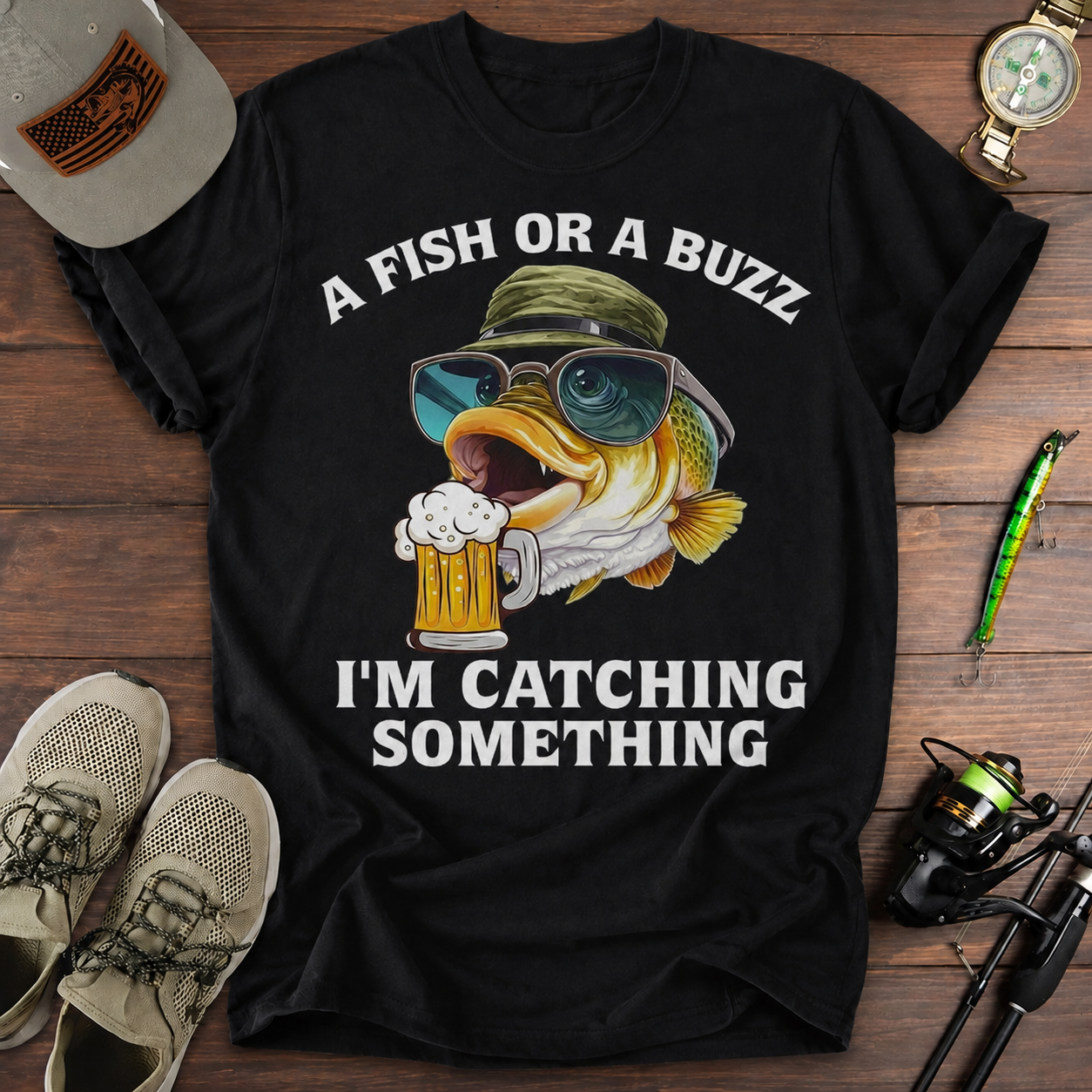 Drunk Fish Club T-shirt