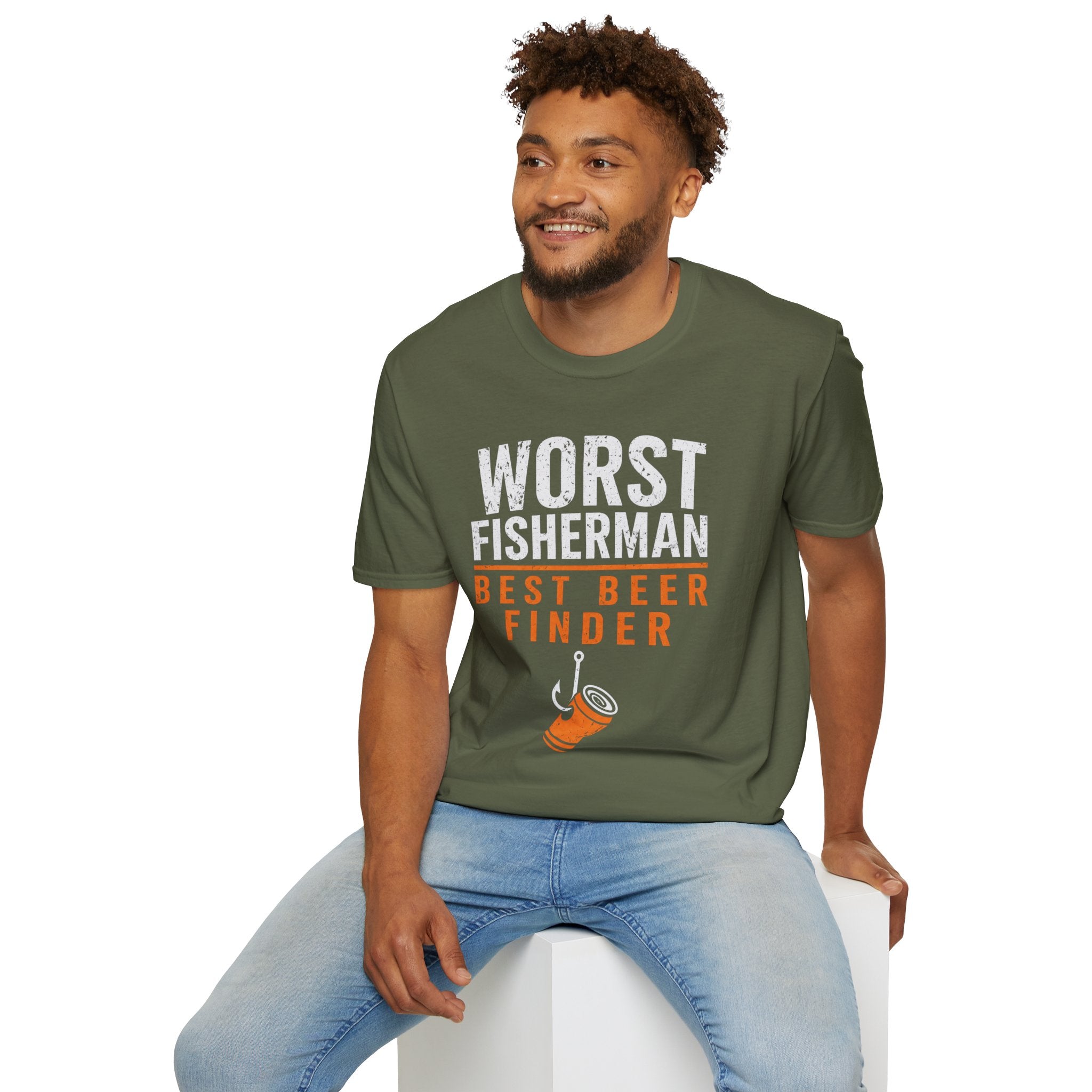 Worst Fisherman Best Beer T-shirt