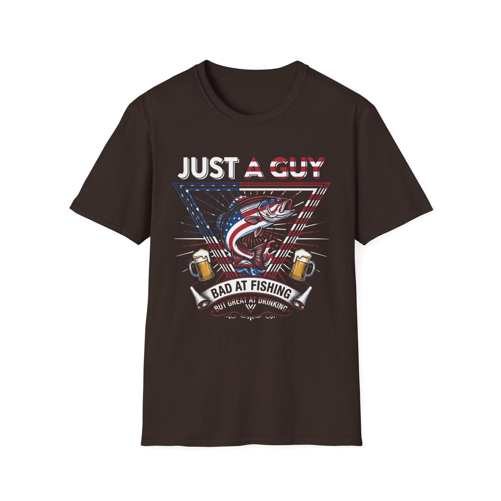 Bad At Fishing Great At Drinking T-Shirt