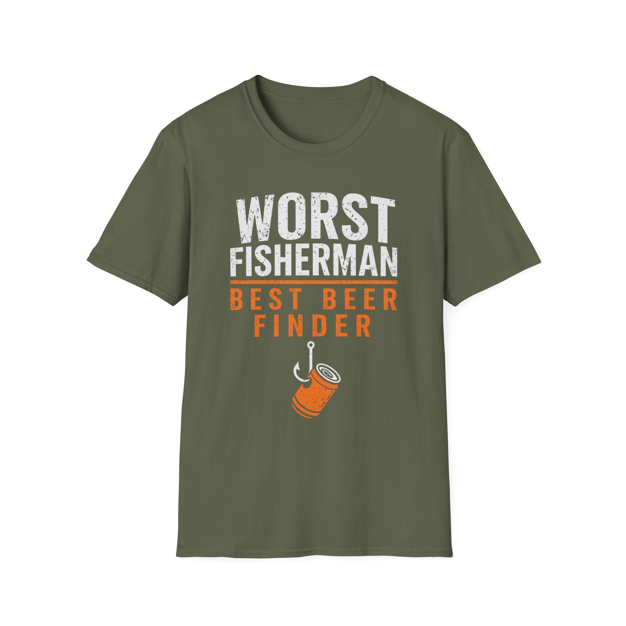 Worst Fisherman Best Beer T-shirt