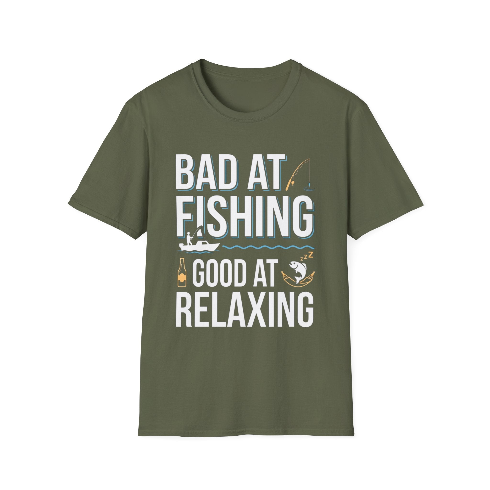 Bad At Fishing Good At Relaxing T-Shirt