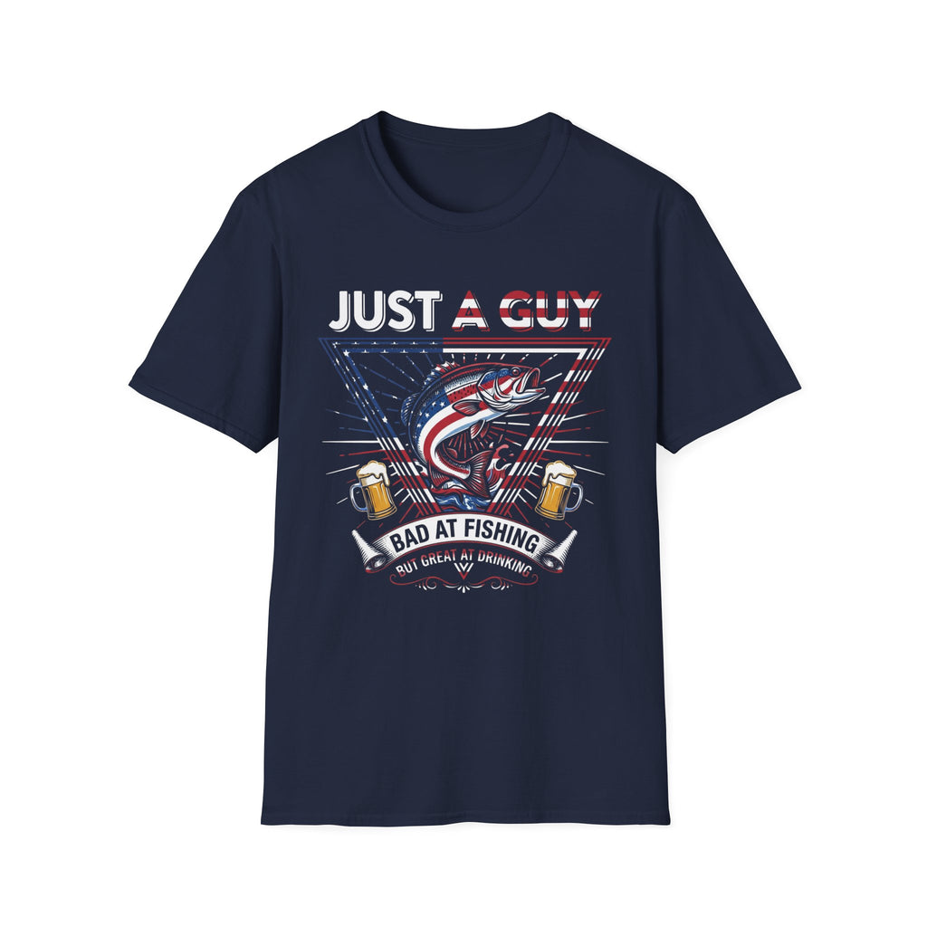 Bad At Fishing Great At Drinking T-Shirt