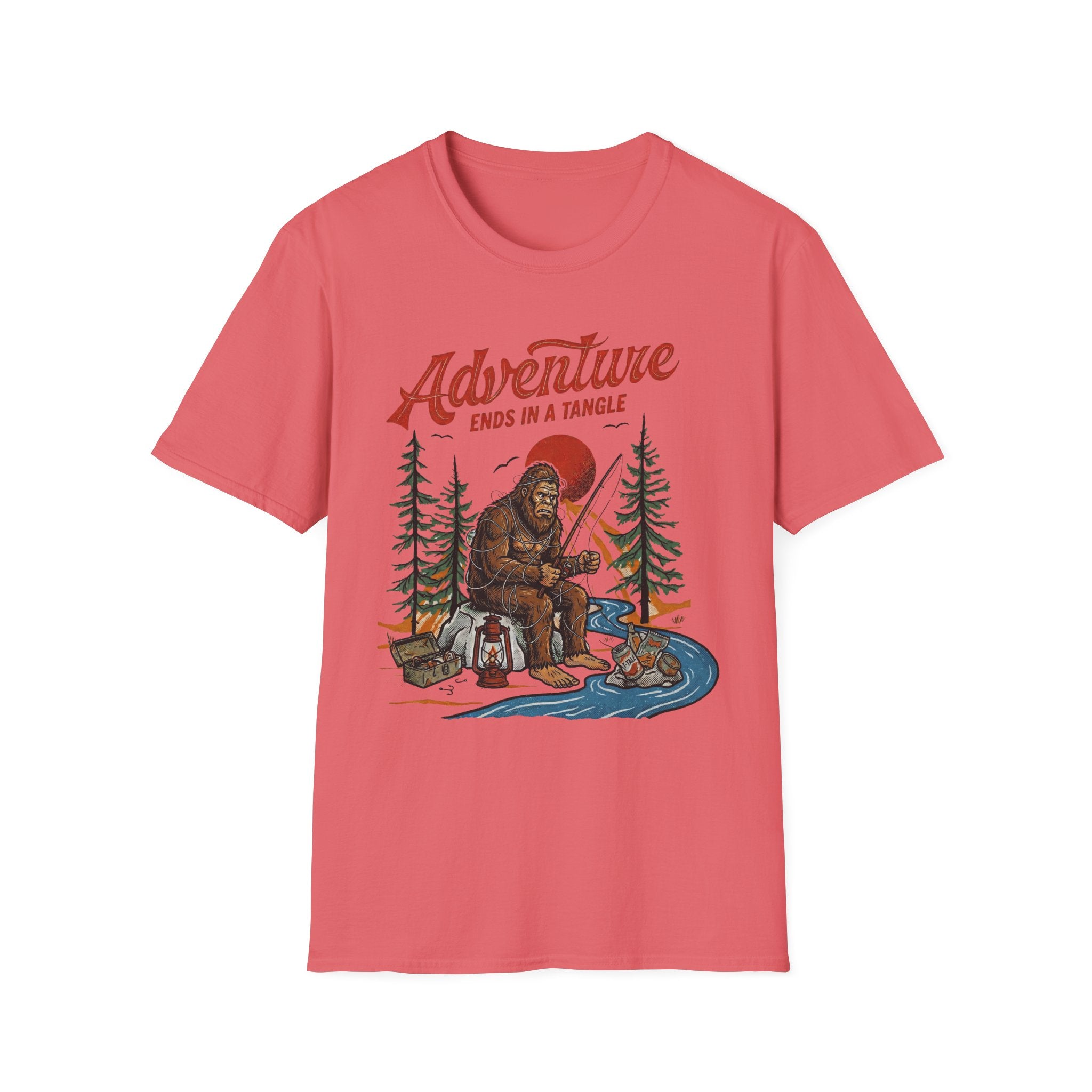Bigfoot Fisherman T-shirt