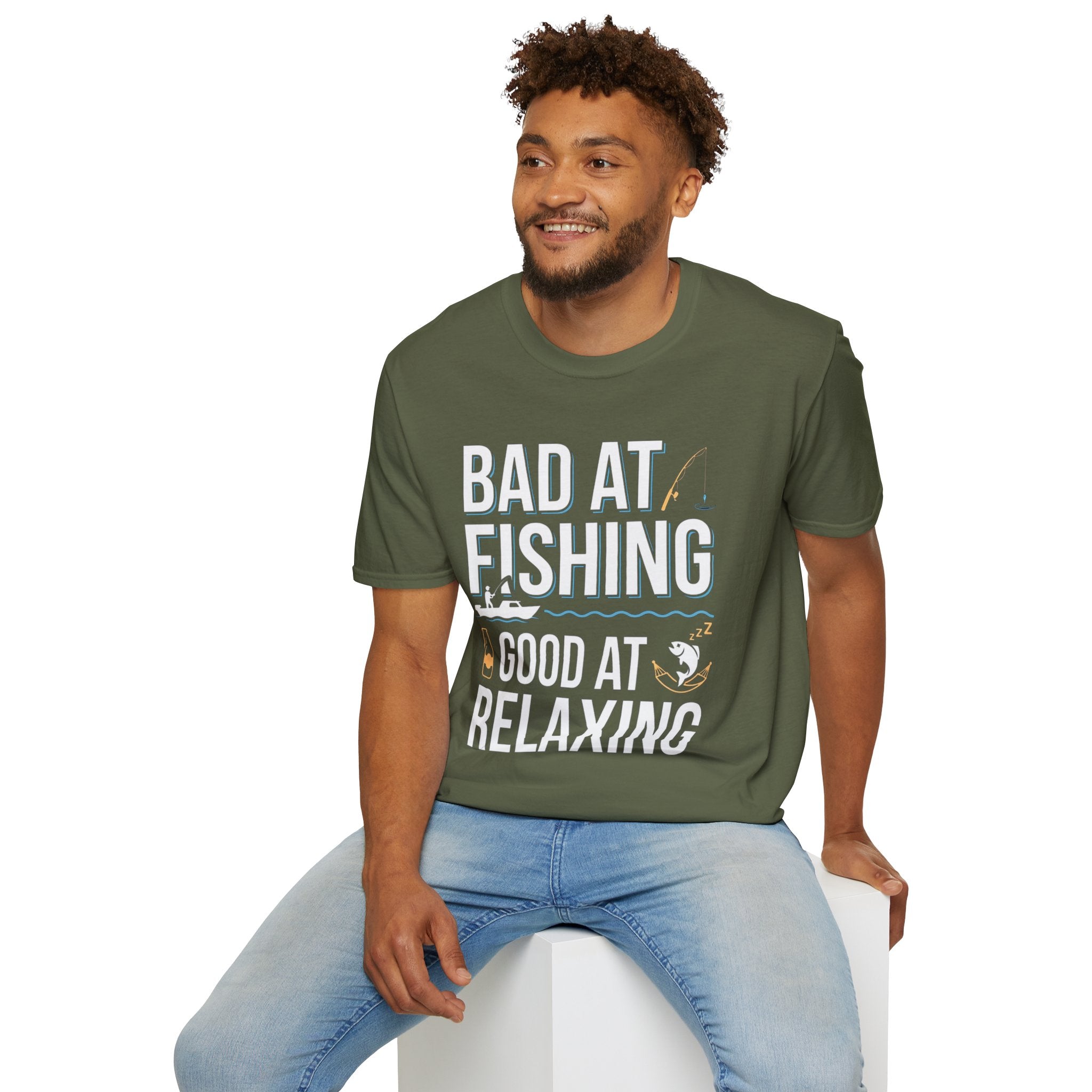 Bad At Fishing Good At Relaxing T-Shirt