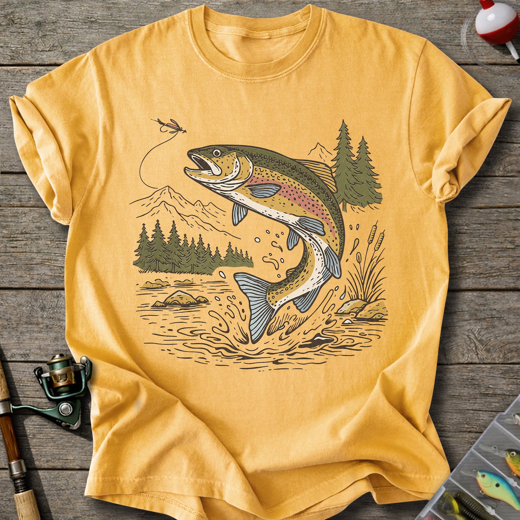 Mountain Trout Fishing T-shirt
