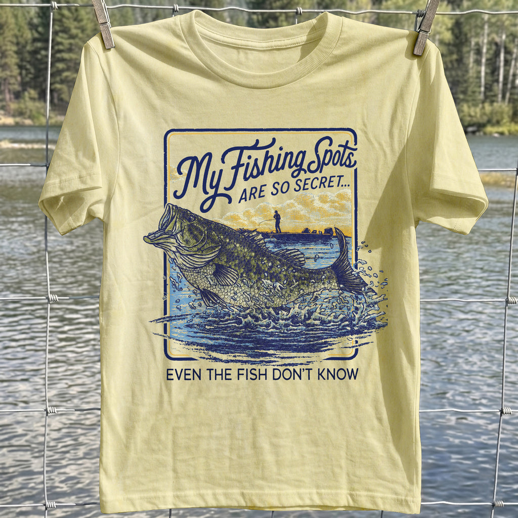 Secret Fishing Spots T-Shirt