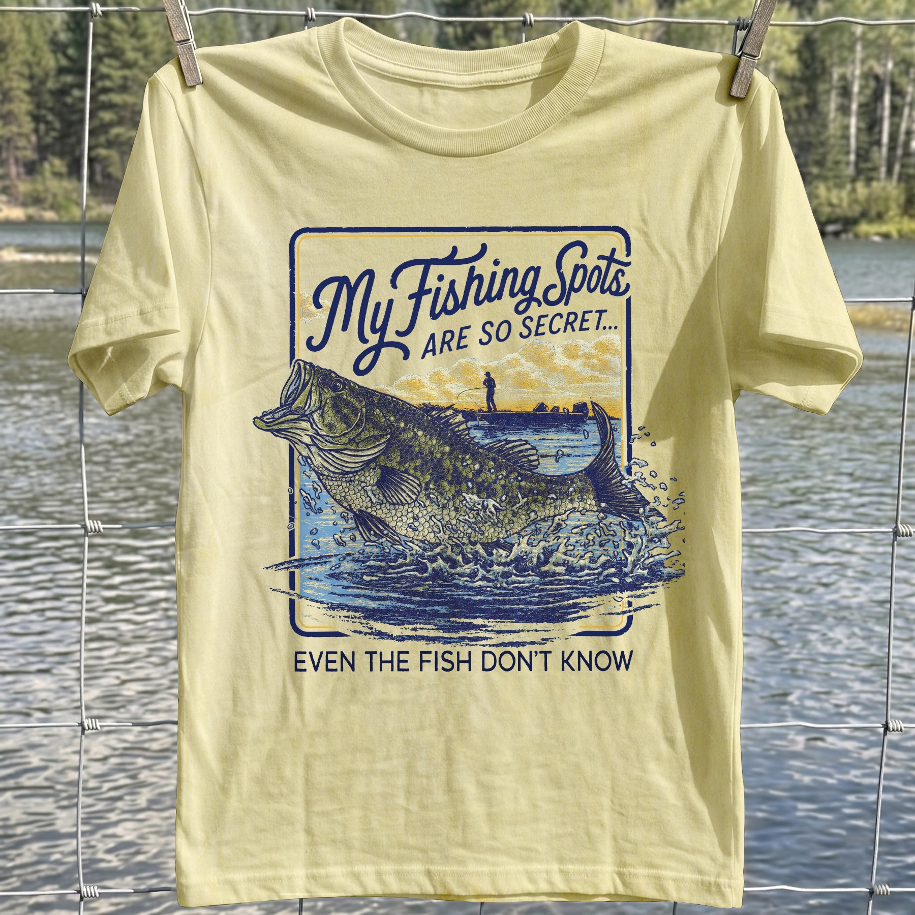 Secret Fishing Spots T-Shirt