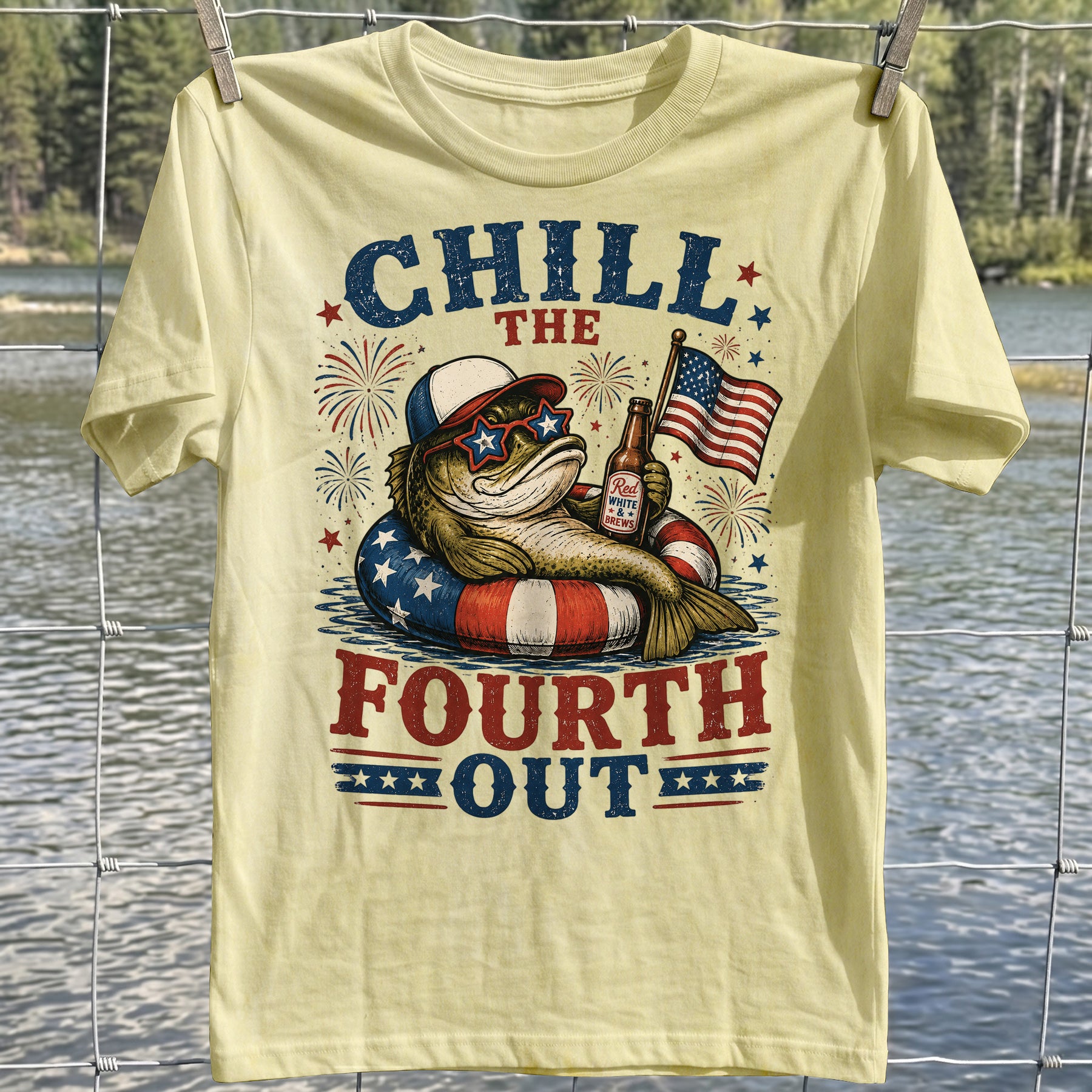 Chill the Fourth Out T-shirt