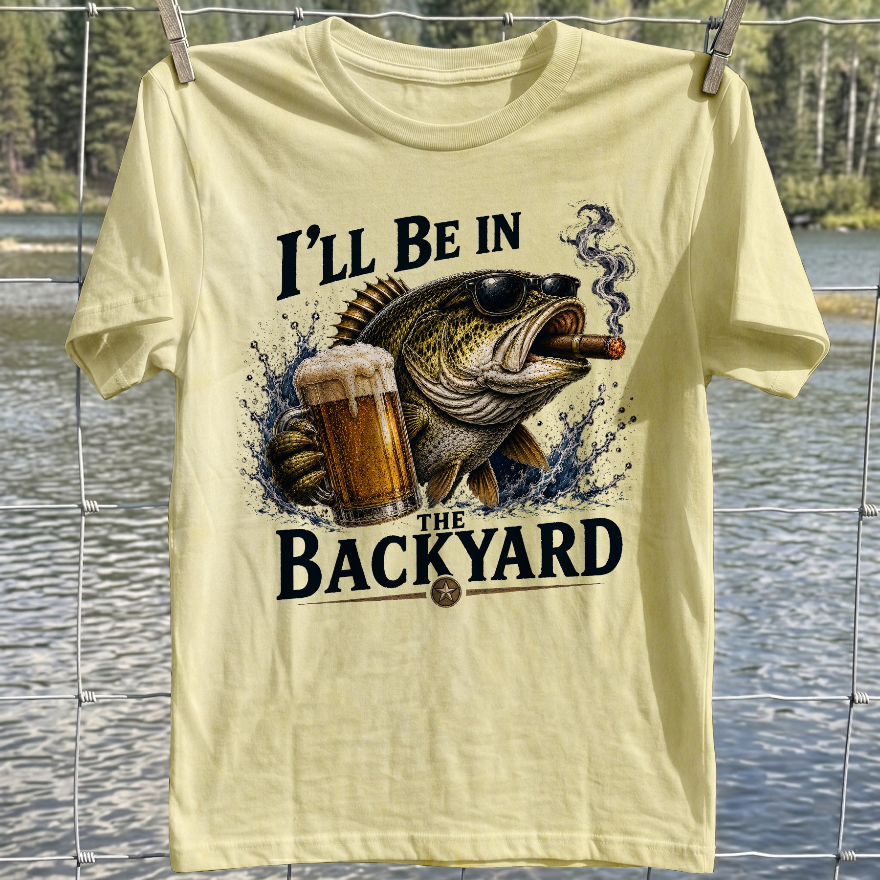 Backyard Bass T-Shirt