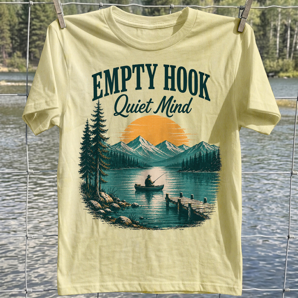 Empty Hook Quiet Mind T-shirt