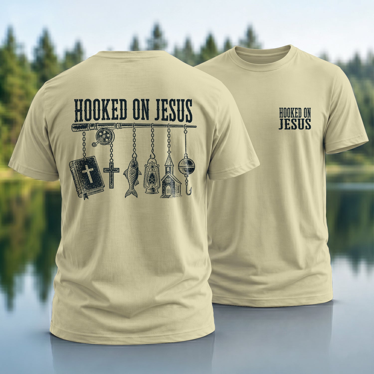 Hooked On Jesus T-Shirt