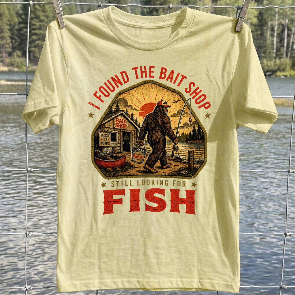 Bigfoot Bait Shop T-shirt