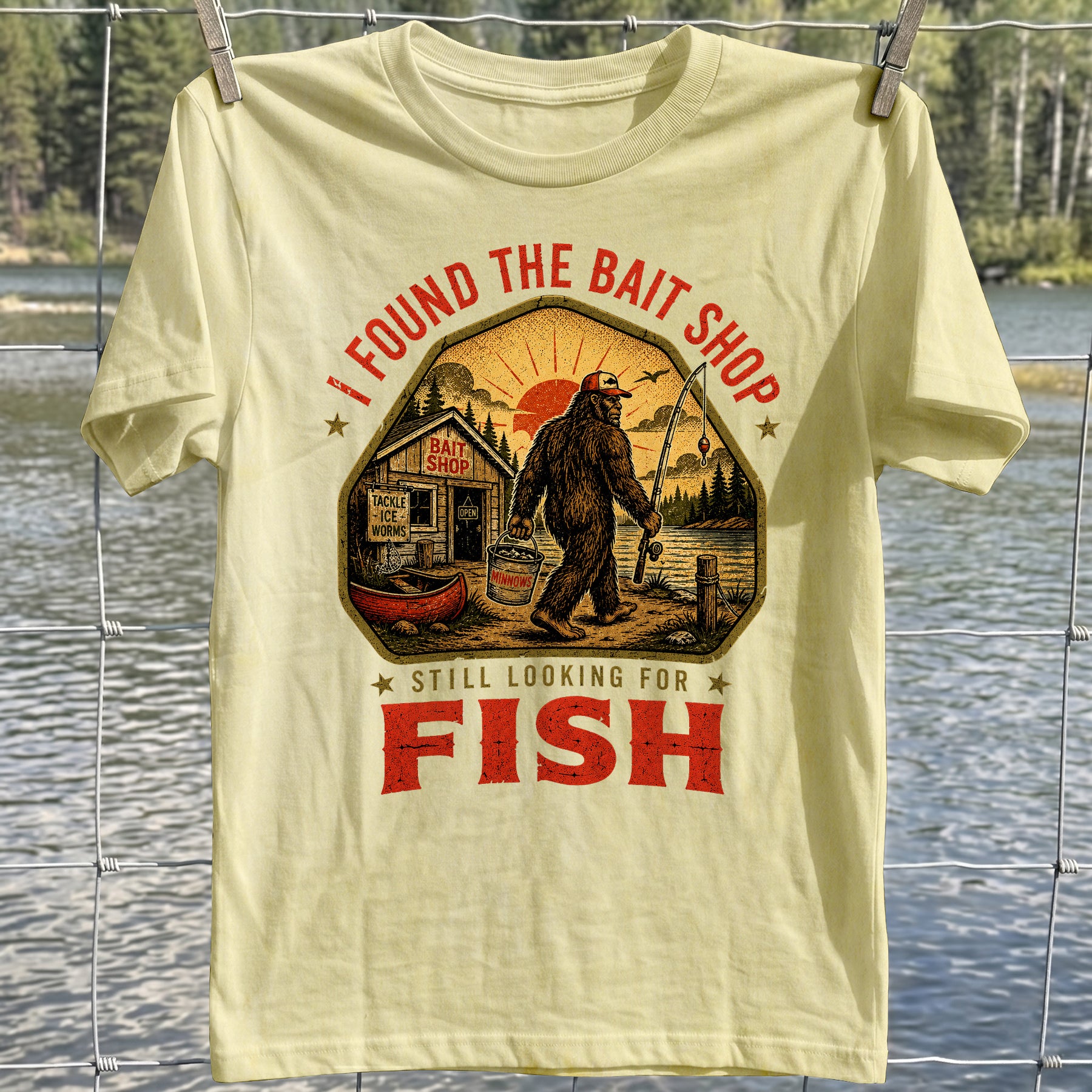 Bigfoot Bait Shop T-shirt