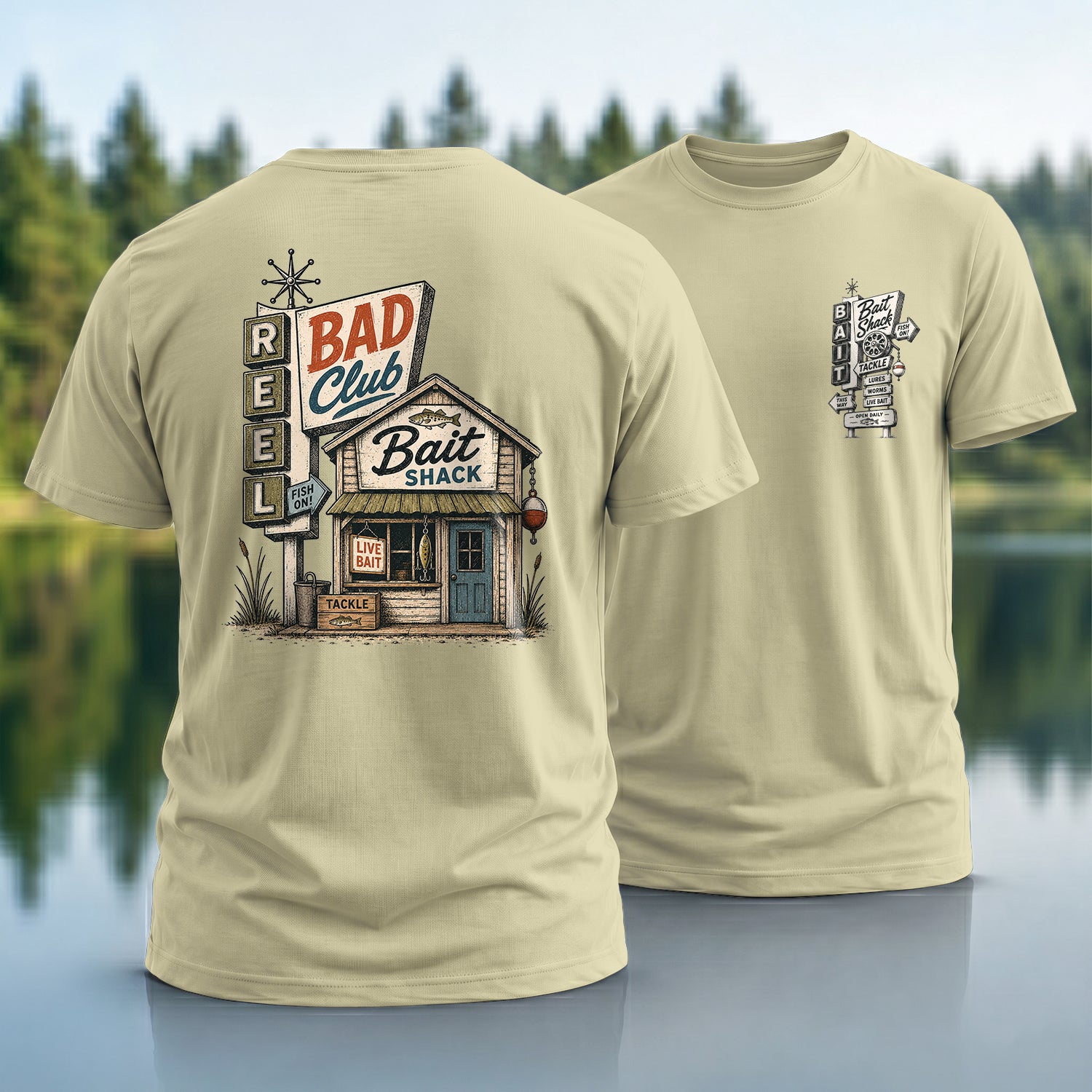 Reel Bad Bait Shack T-shirt