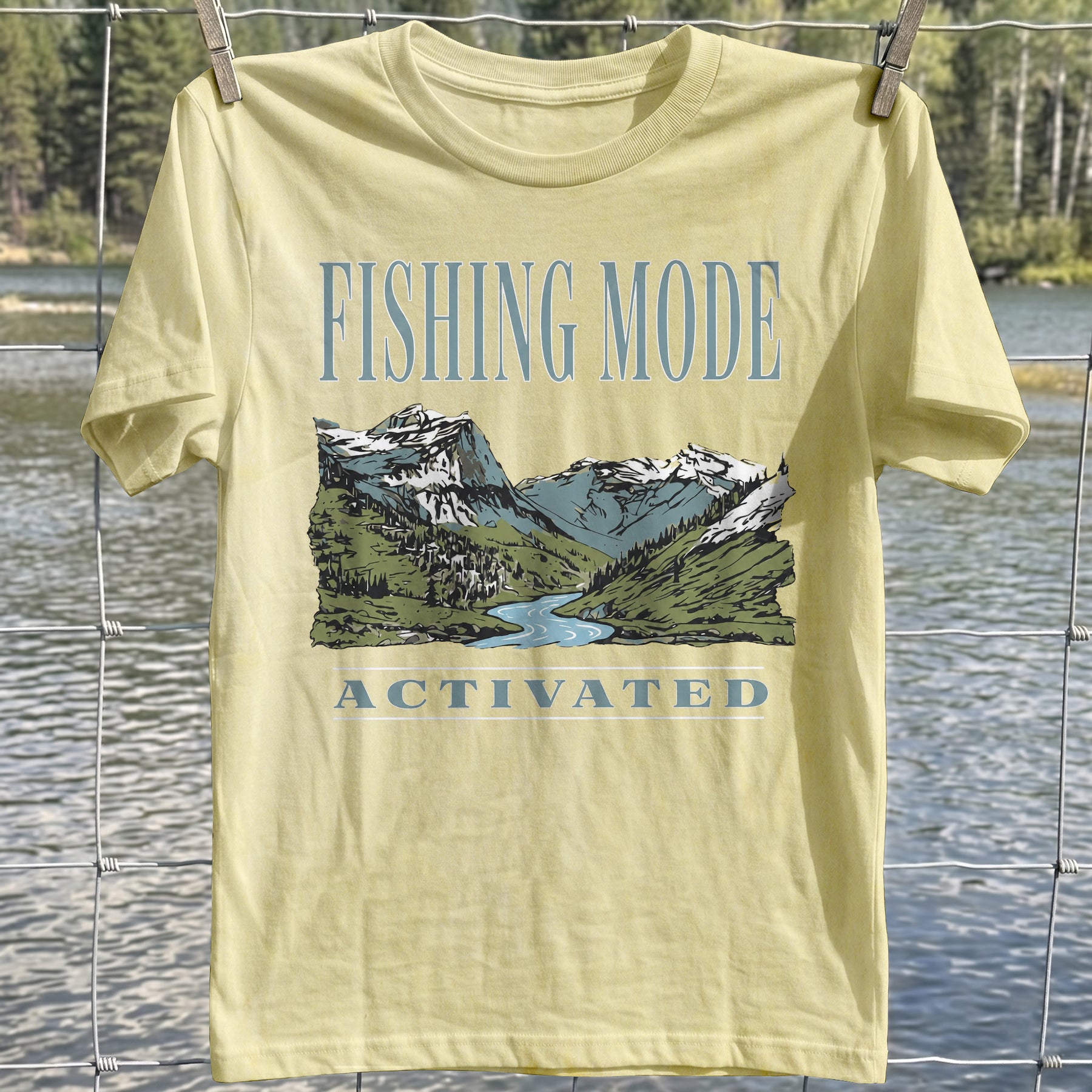 Fishing Mode Activated T-Shirt