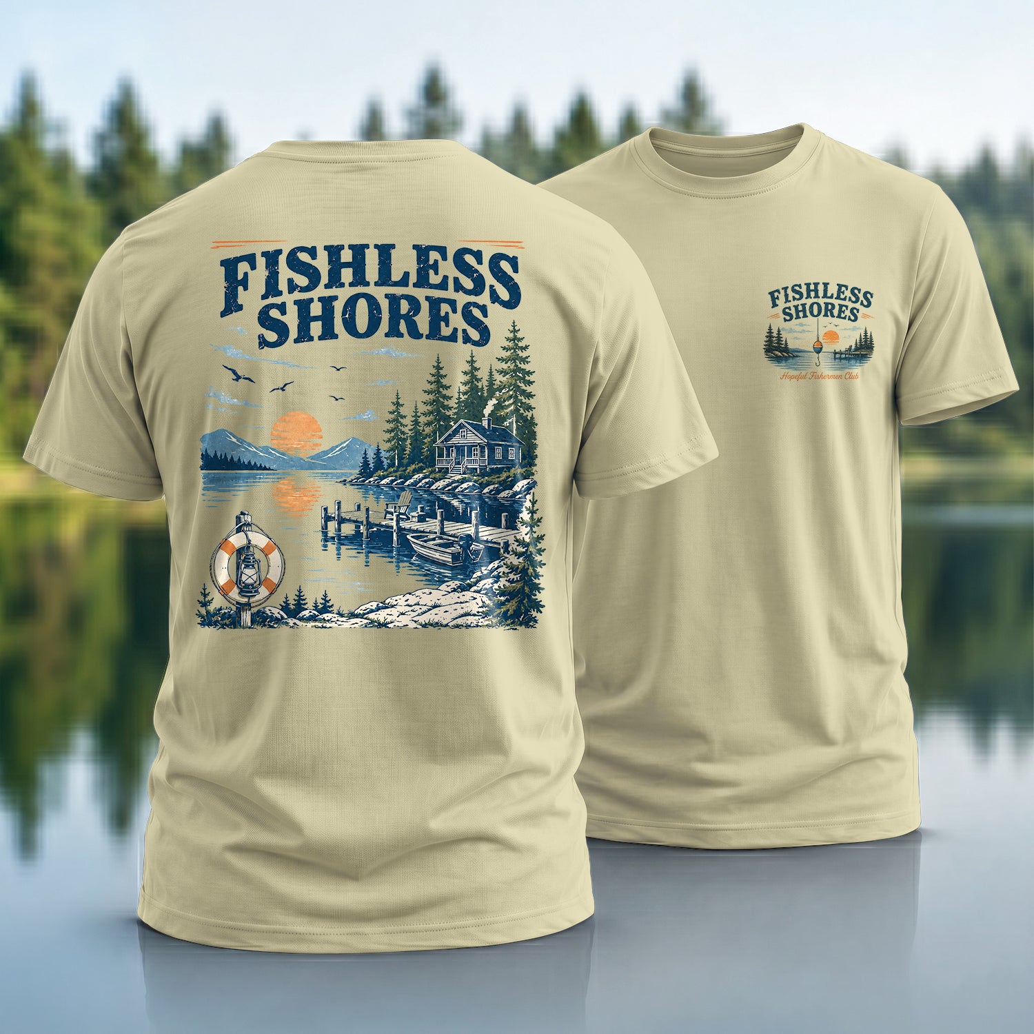Fishless Shores T-shirt