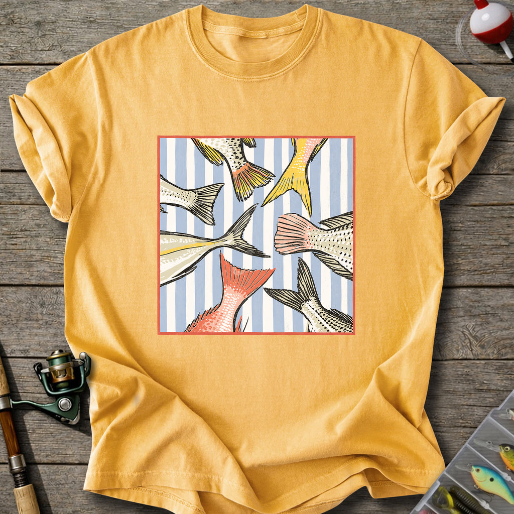 Colorful Saltwater Fins T-Shirt