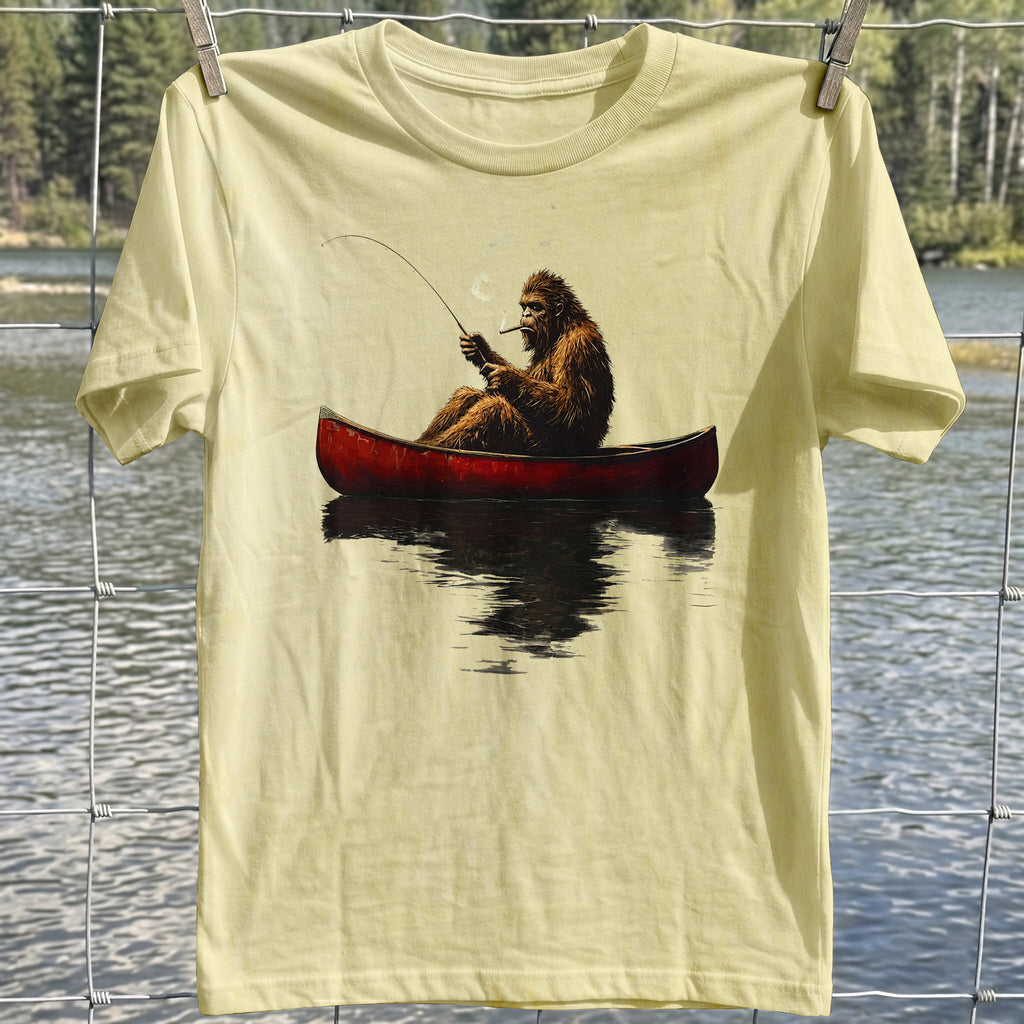 Sasquatch Canoe T-shirt