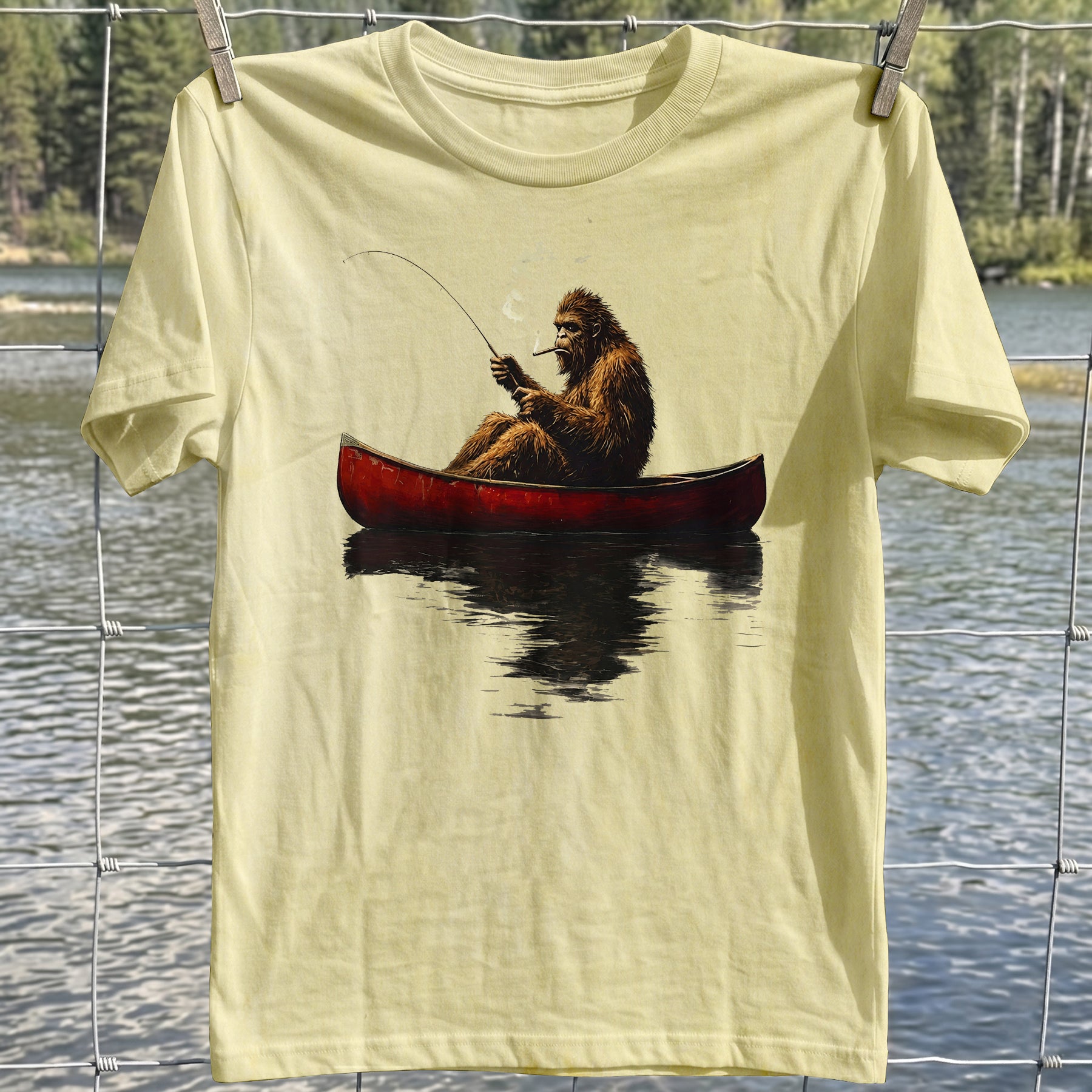 Sasquatch Canoe T-shirt