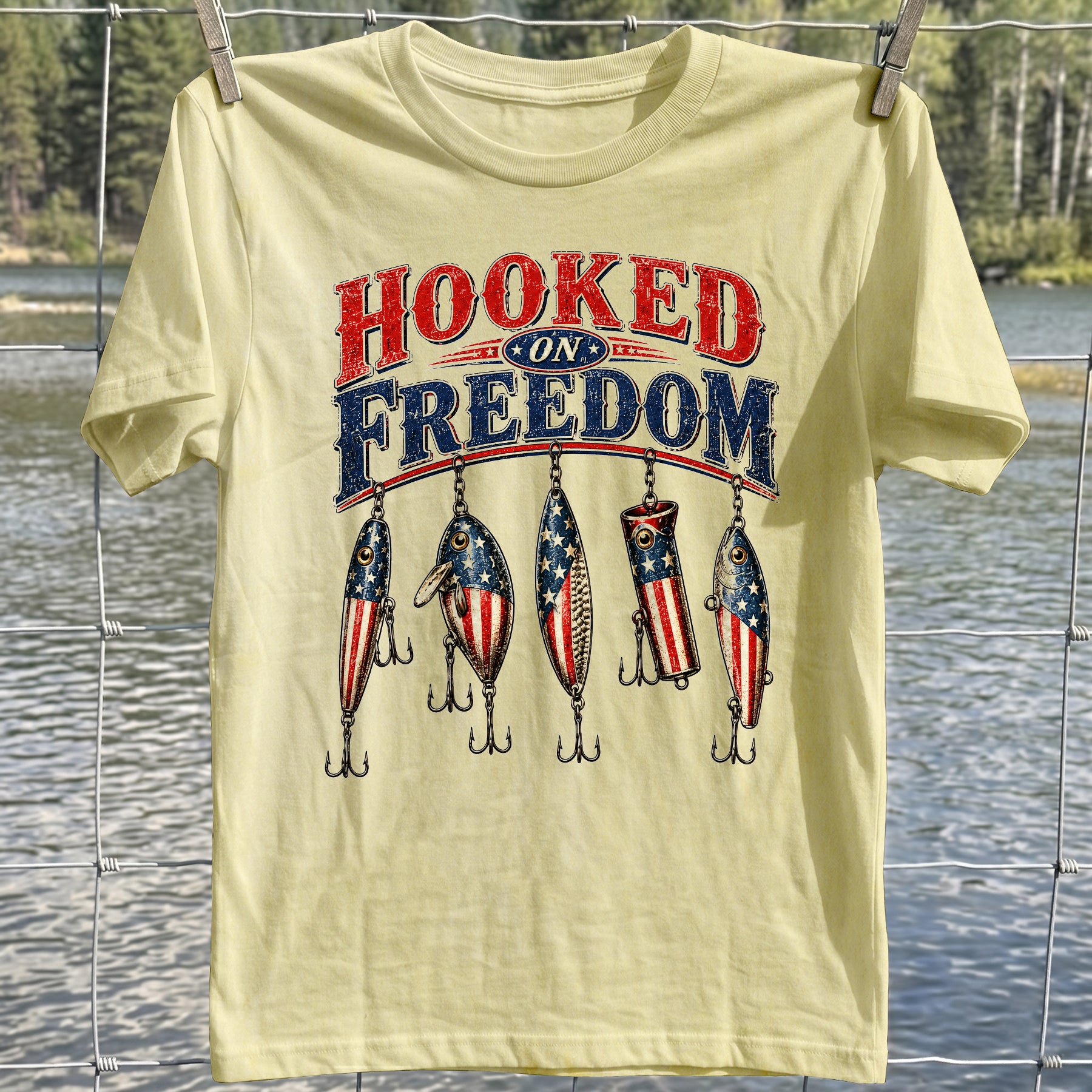 USA Fishing Lure T-Shirt