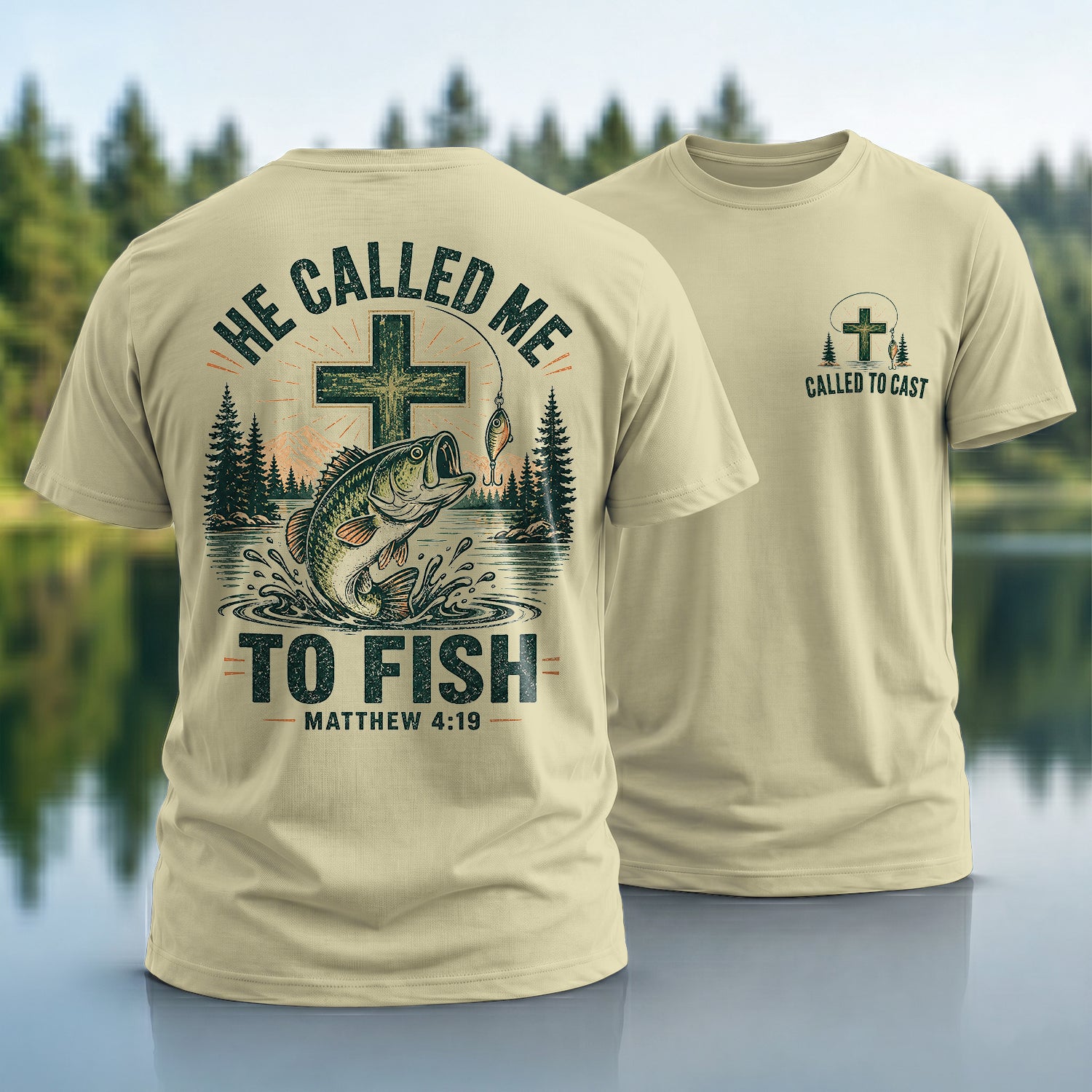 He Called Me To Fish T-shirt