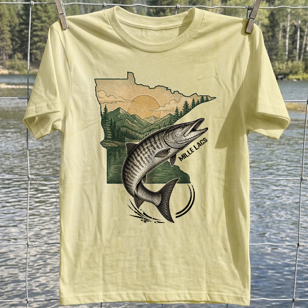 Mille Lacs Fishing T-Shirt