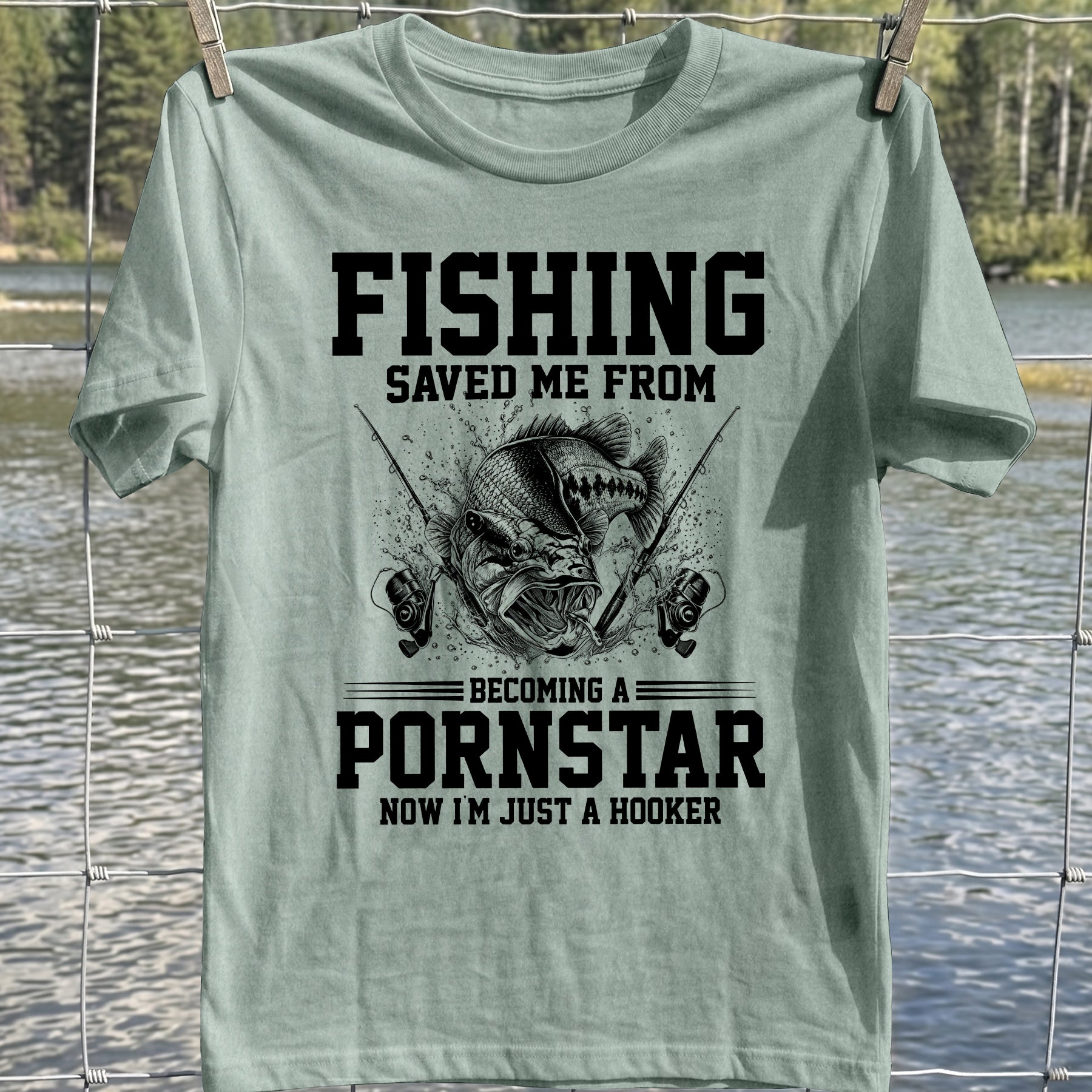 Fishing Hooker T-Shirt