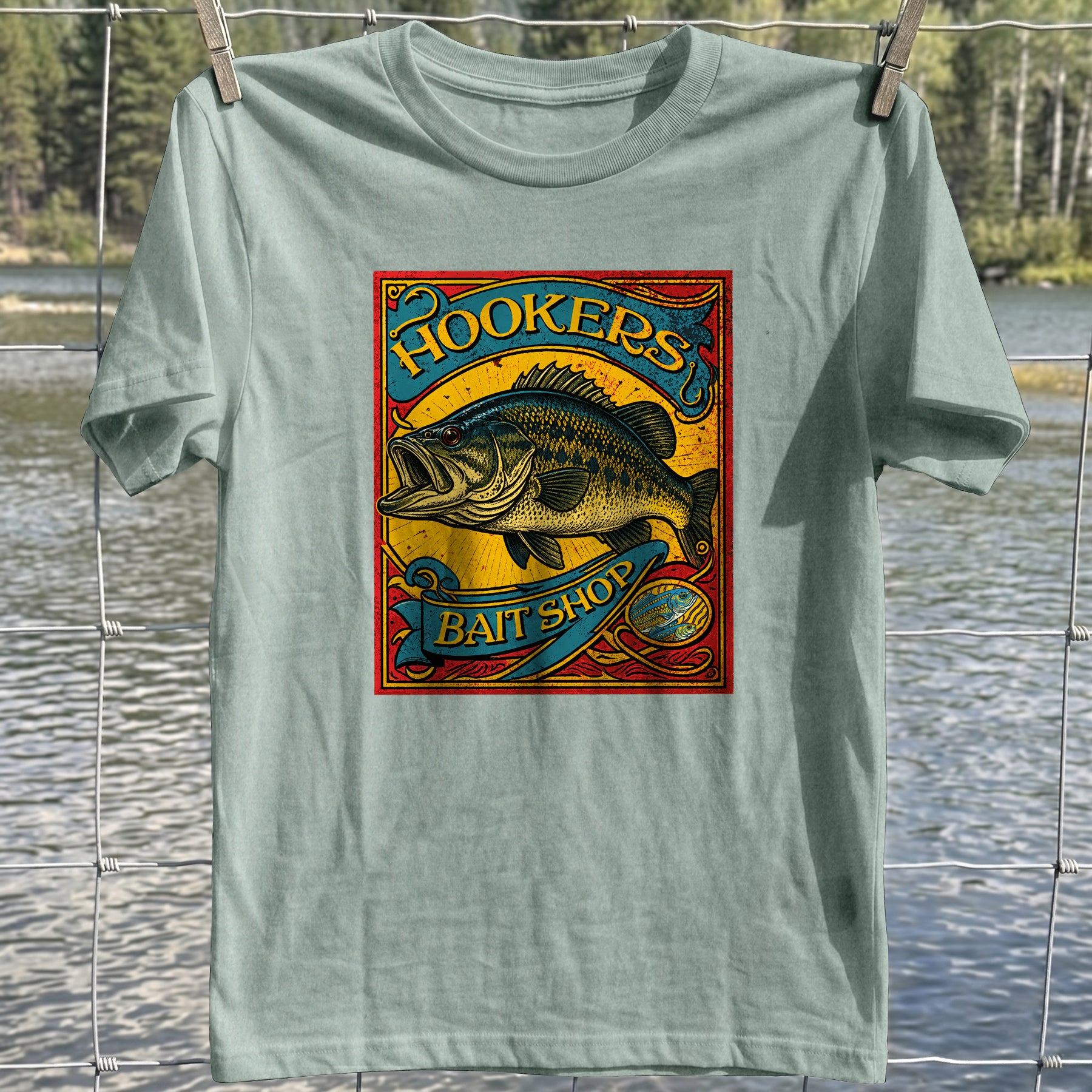 Hookers Bait Shop T-Shirt