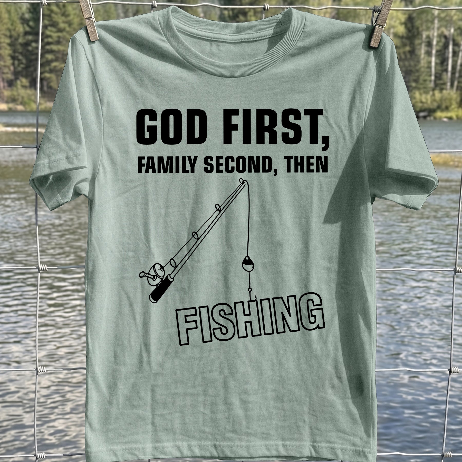 God First Fishing T-Shirt