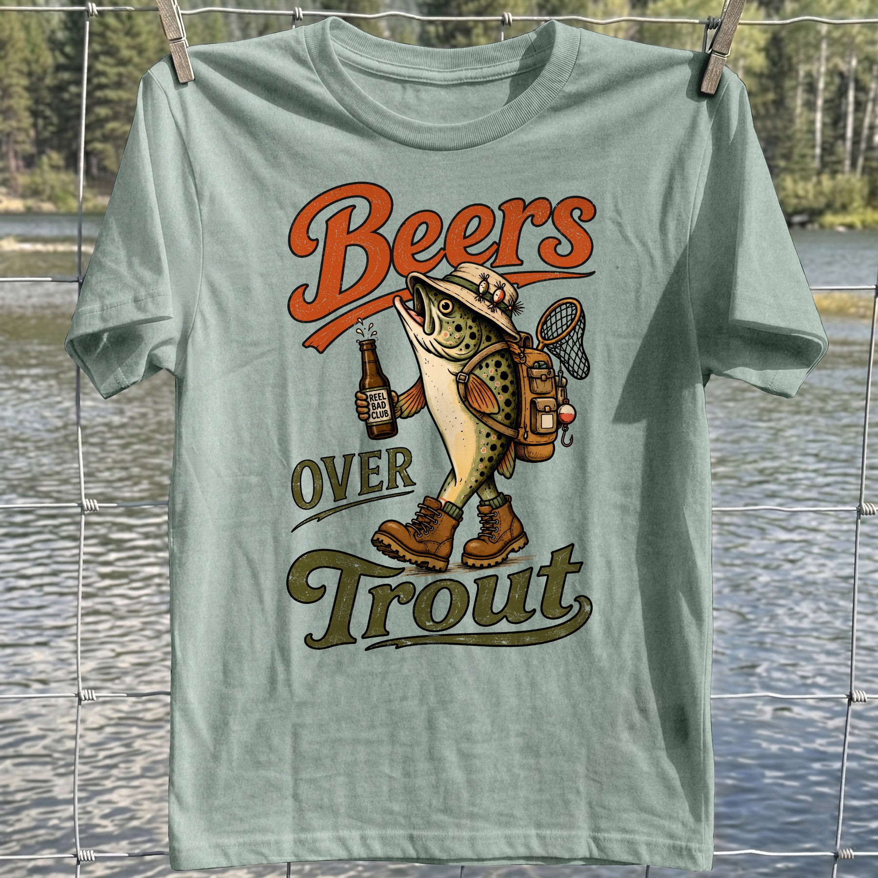 Beers Over Trout T-Shirt