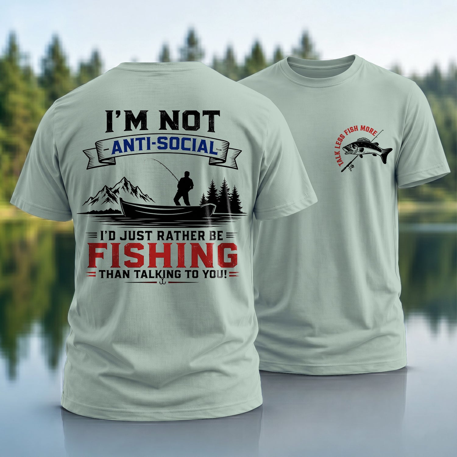 Anti Social Fishing T-Shirt