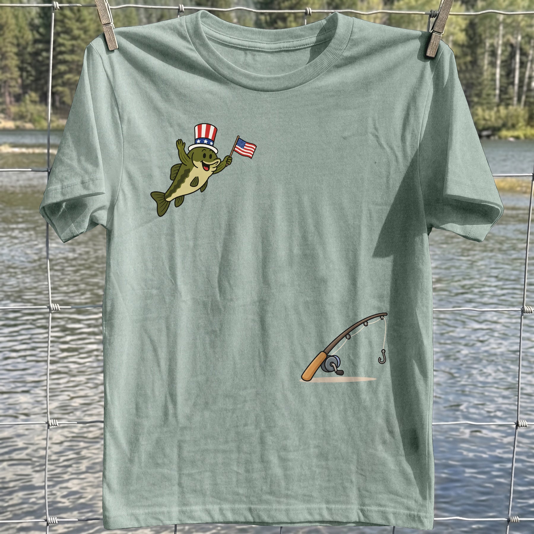 Patriotic Bass T-Shirt