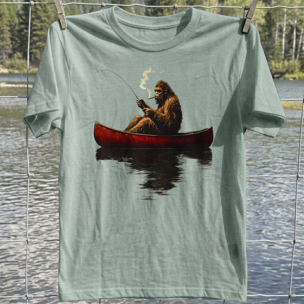 Sasquatch Canoe T-shirt