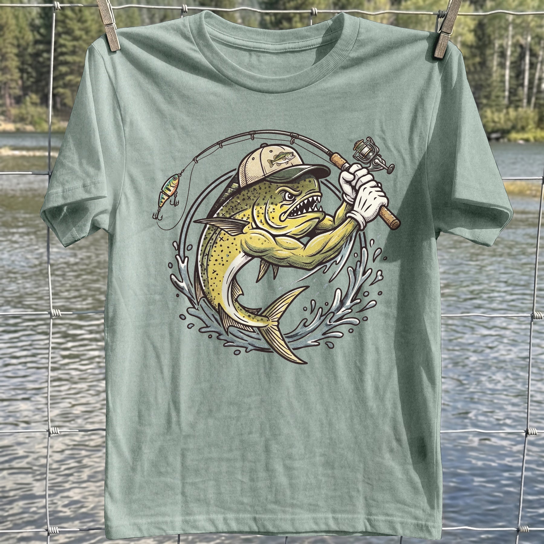 Angry Fish T-shirt