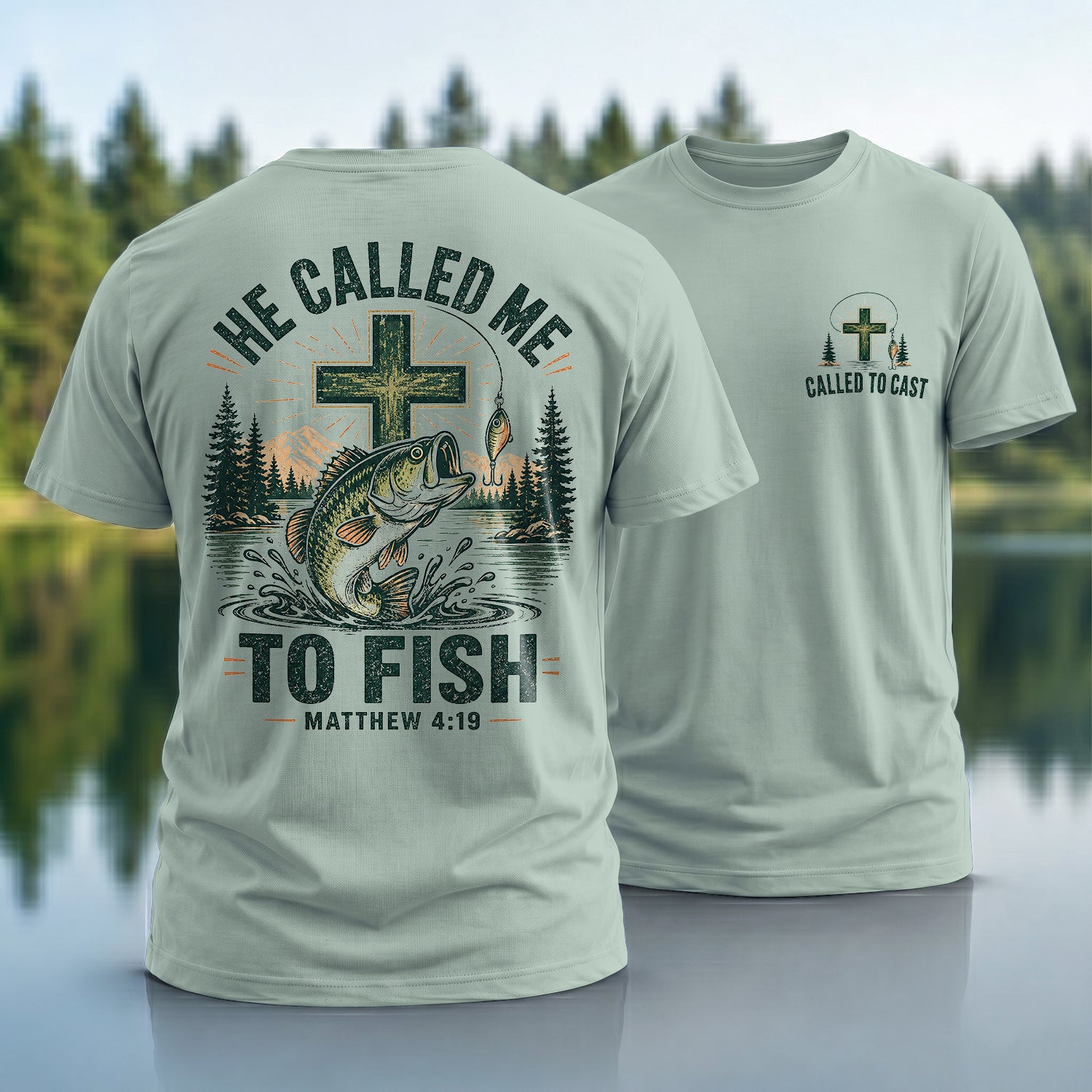 He Called Me To Fish T-shirt