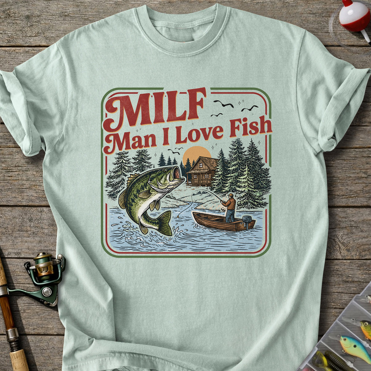 MILF Fishing Life T-Shirt