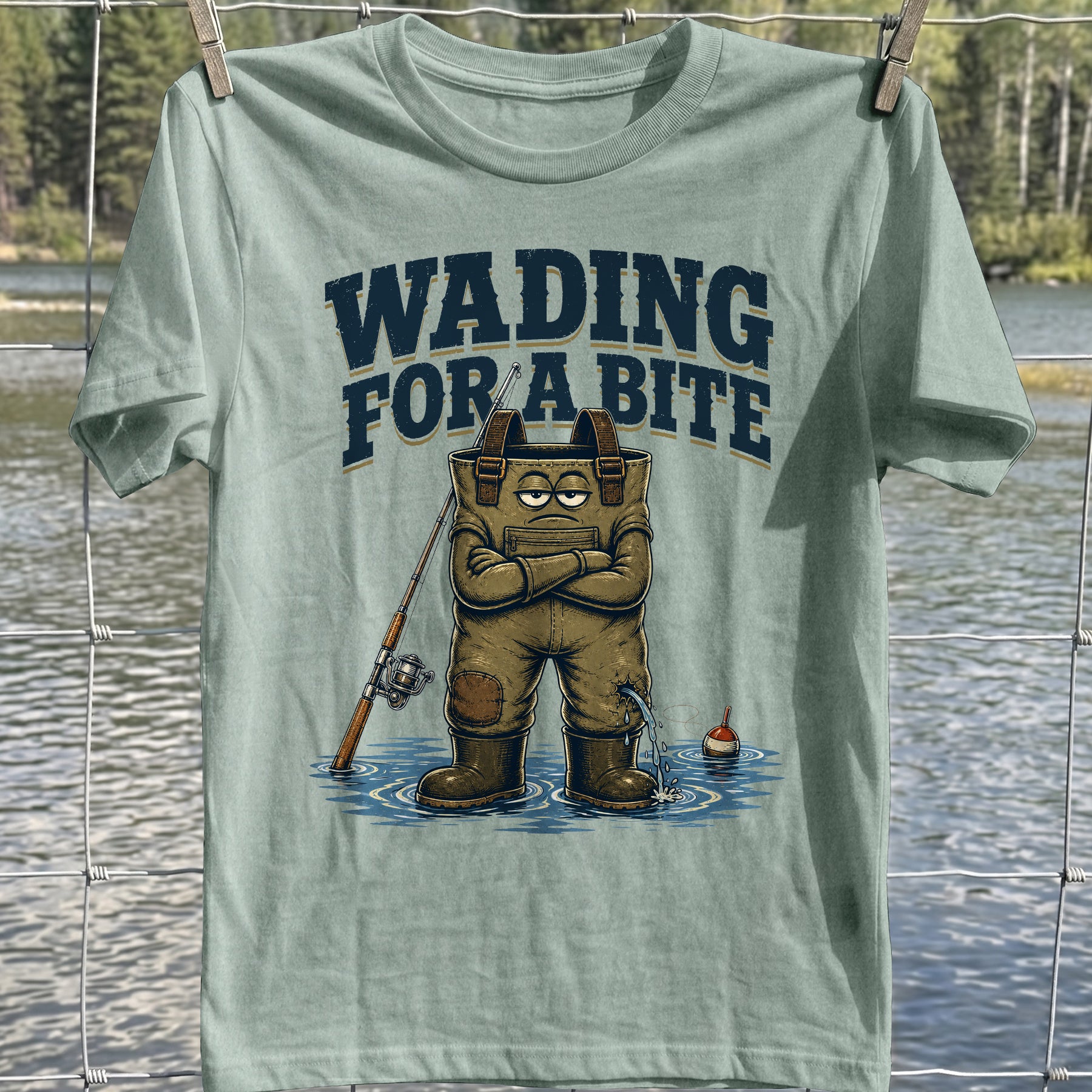Wading A Bite T-shirt