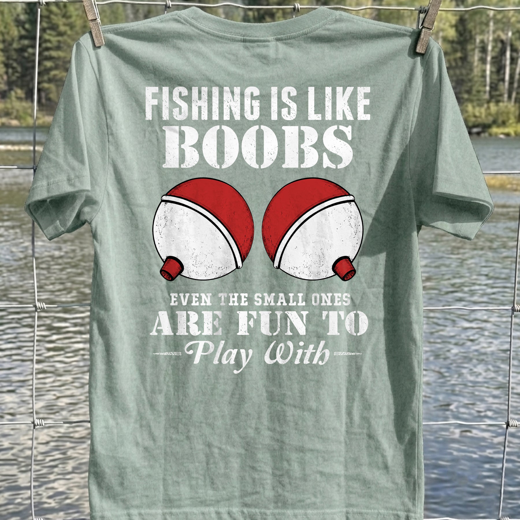 Fishing Boobs T-Shirt